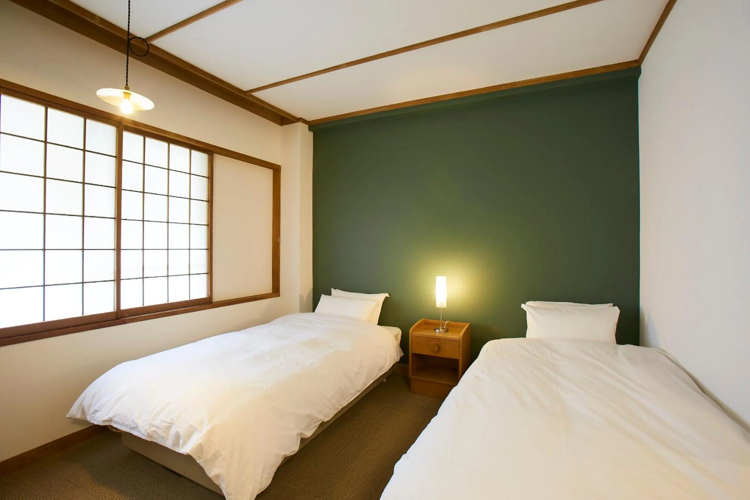 Photo of the whole room, Bed in YUMORI ONSEN HOSTEL
