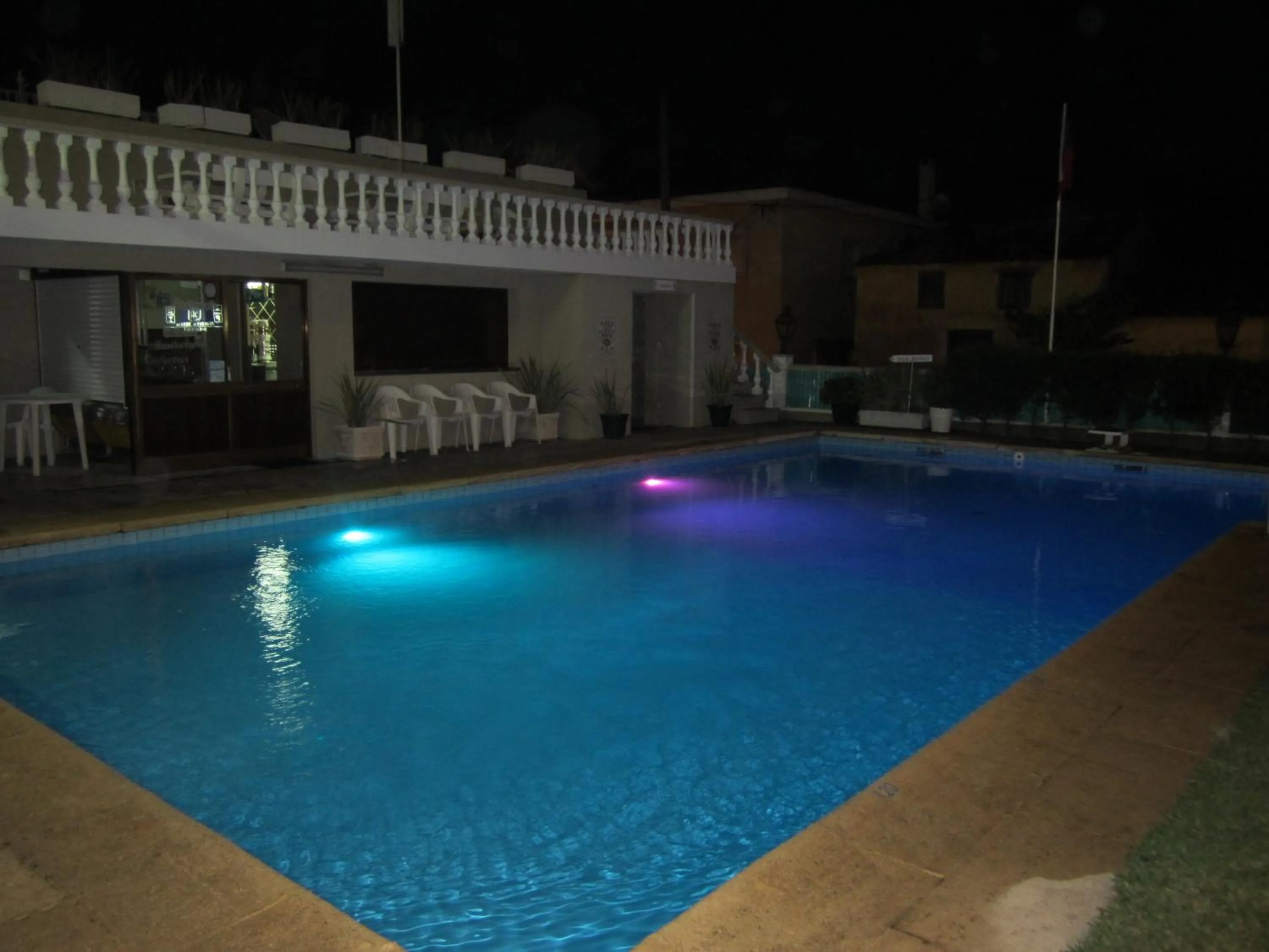 Swimming pool in Hotel Santa Rita