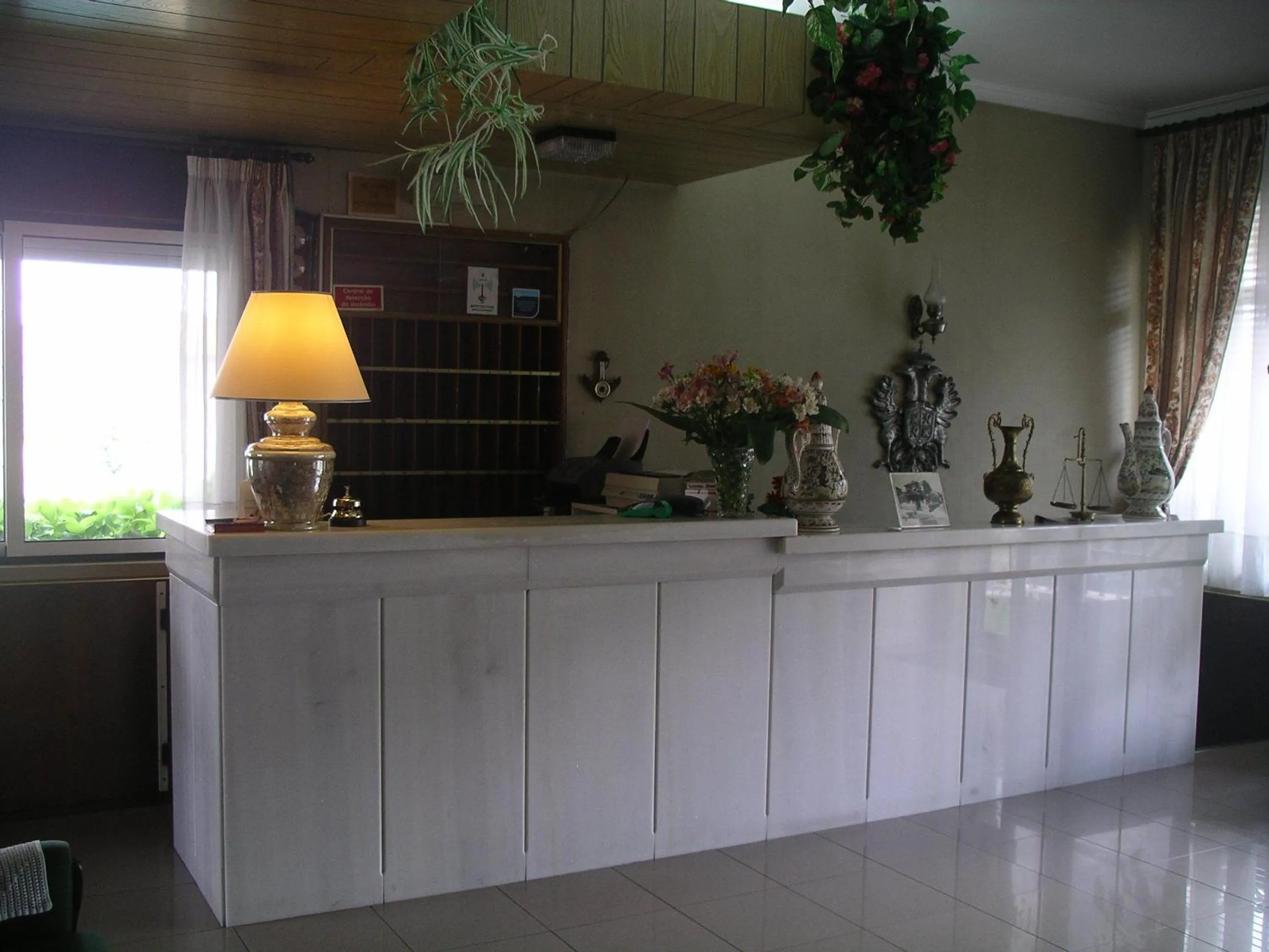 Lobby or reception in Hotel Santa Rita