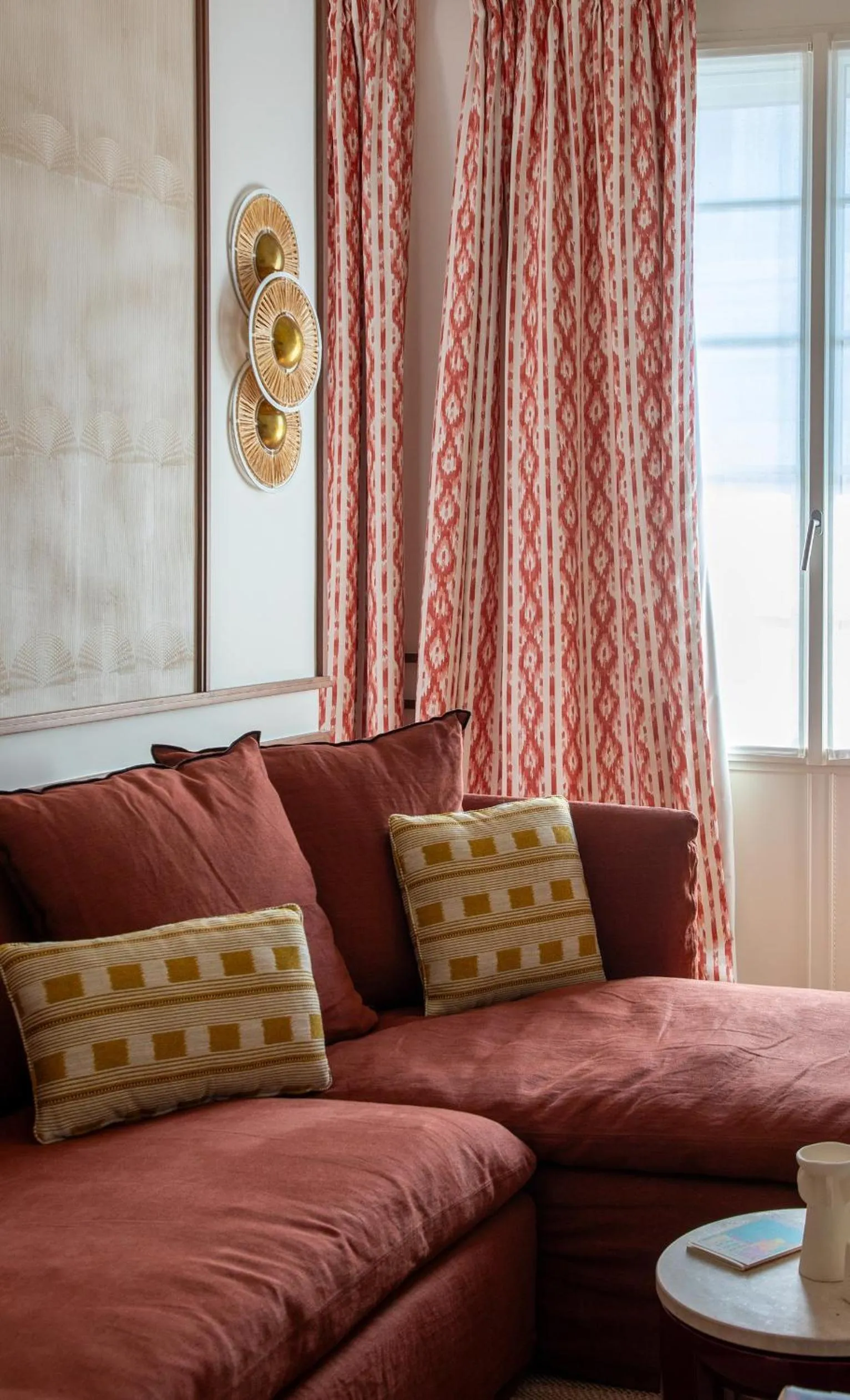 Living room in Hotel de Silhouette