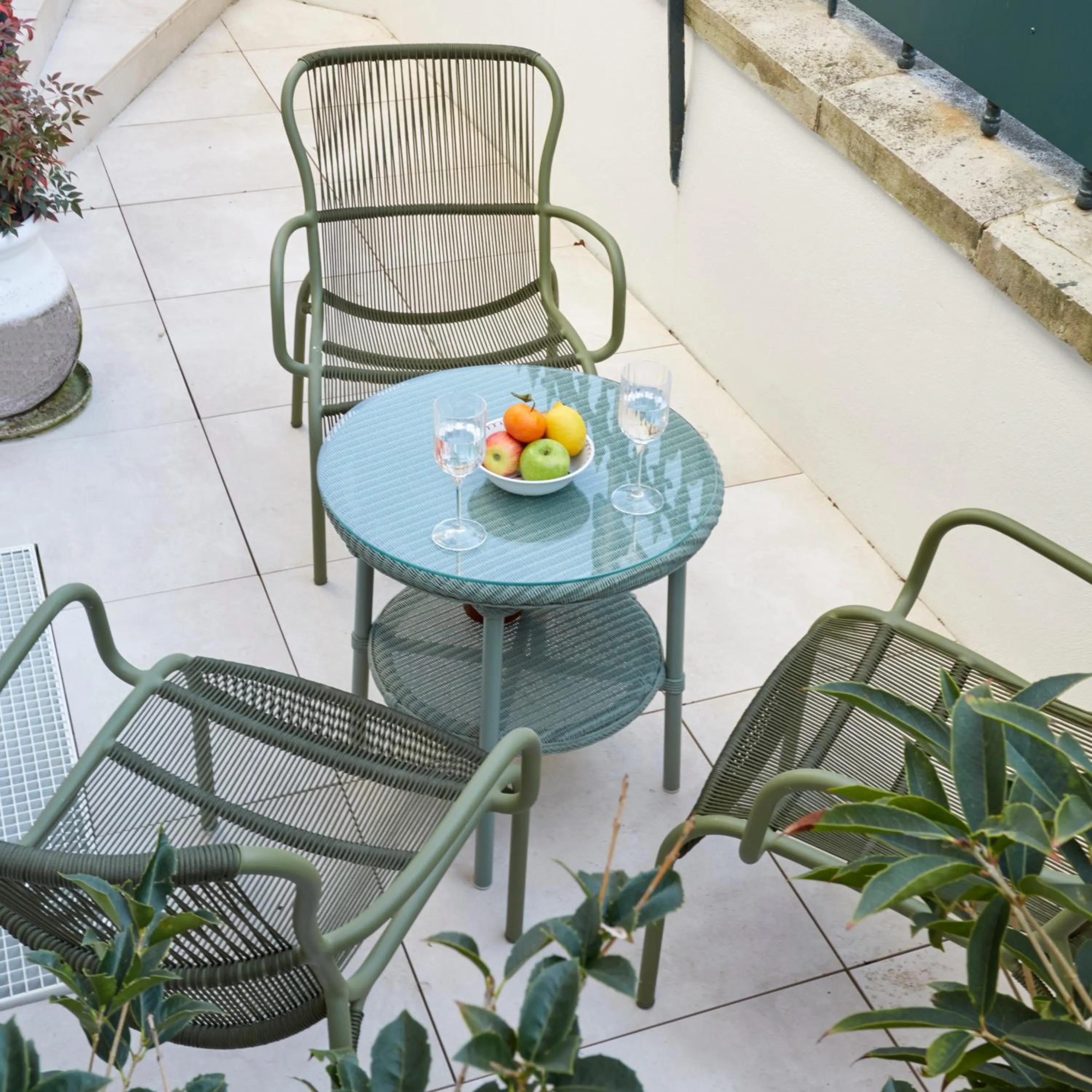 Patio in Hotel de Silhouette