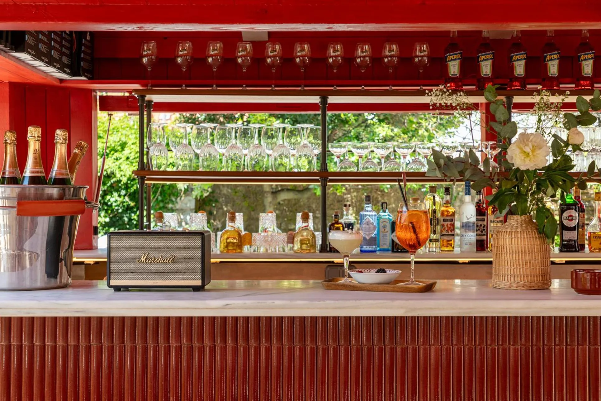 Patio in Hotel de Silhouette
