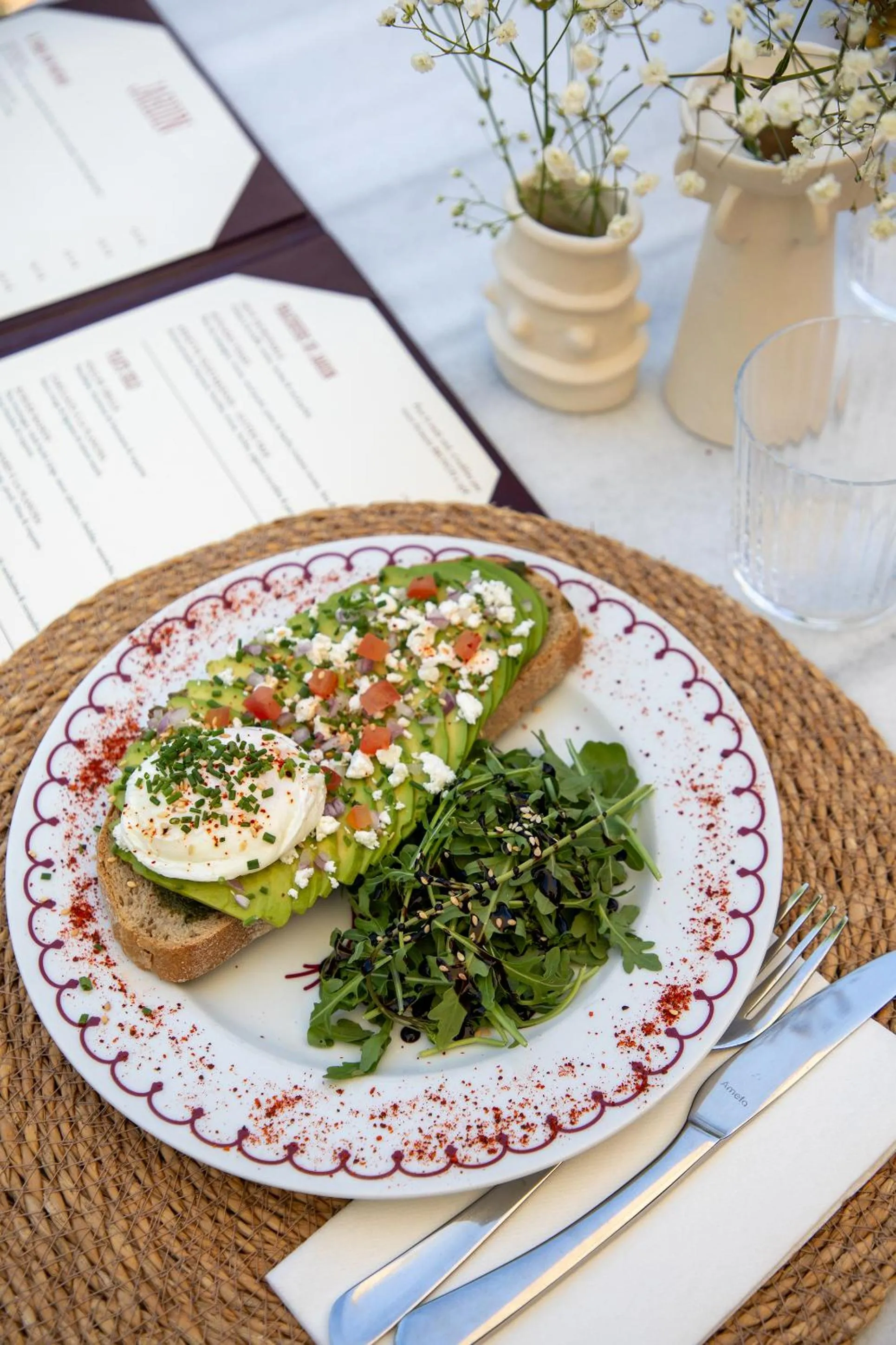 Patio in Hotel de Silhouette