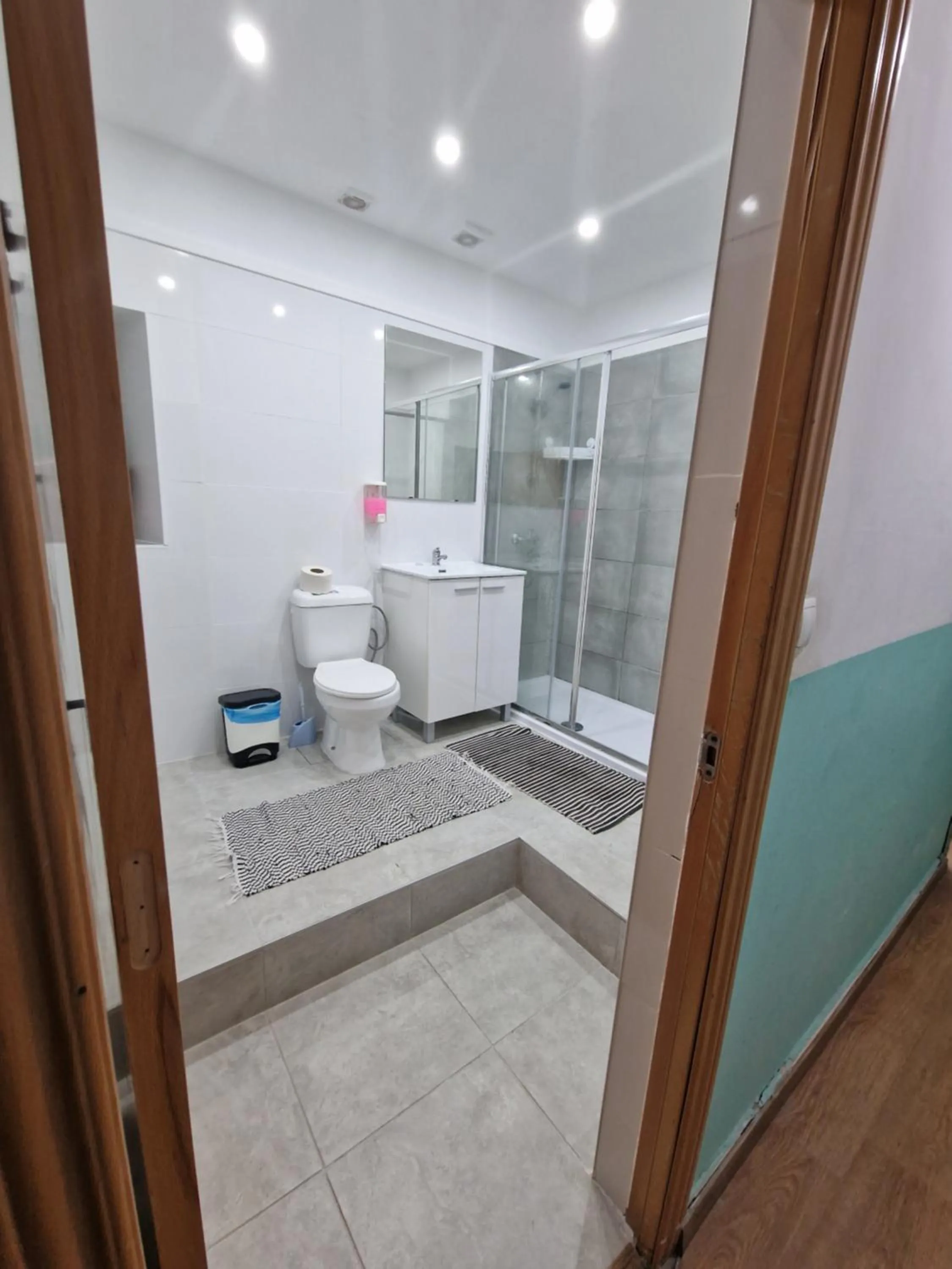 Shower in Alojamento Local Private Accommodation