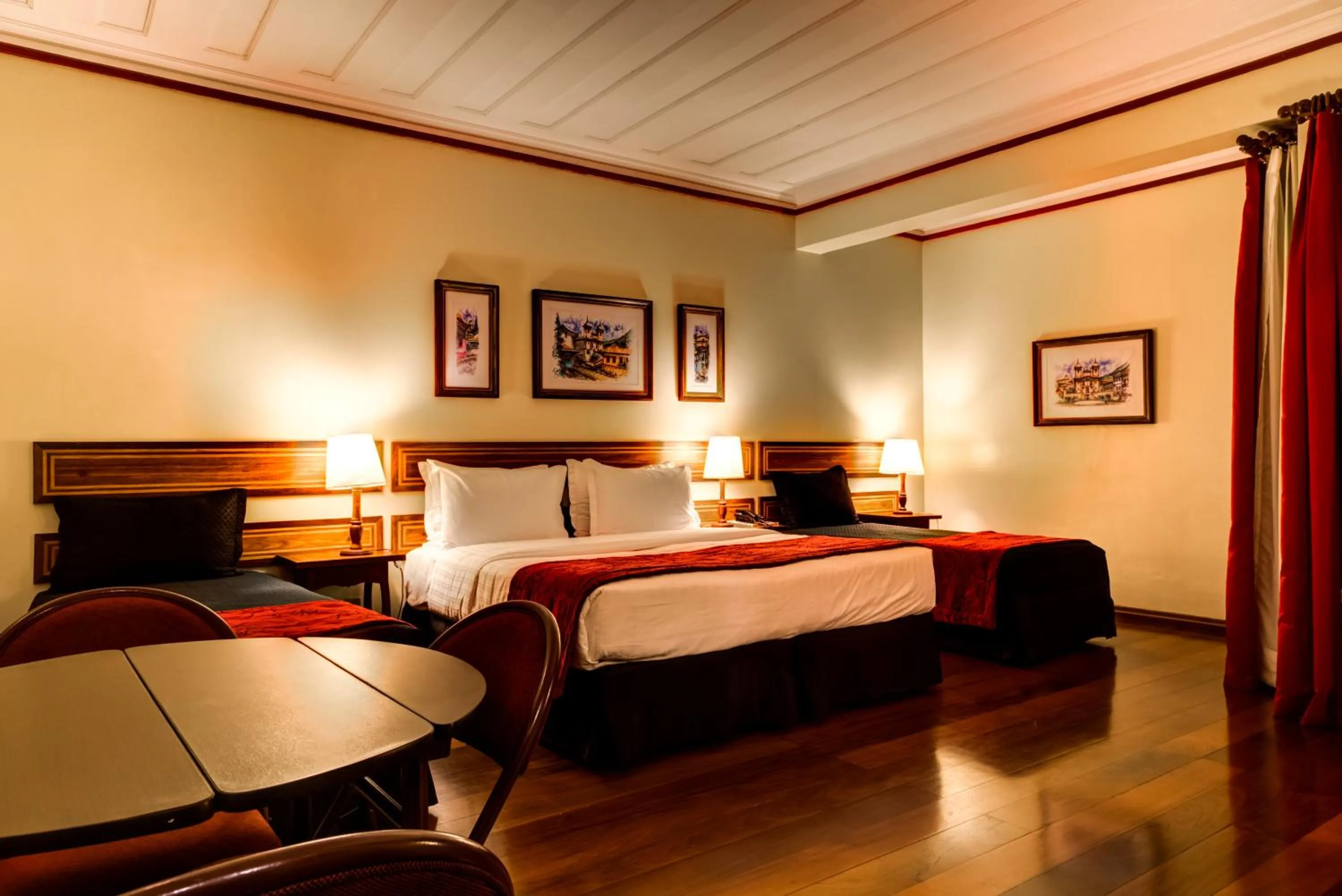 Bed in Hotel Pousada do Arcanjo