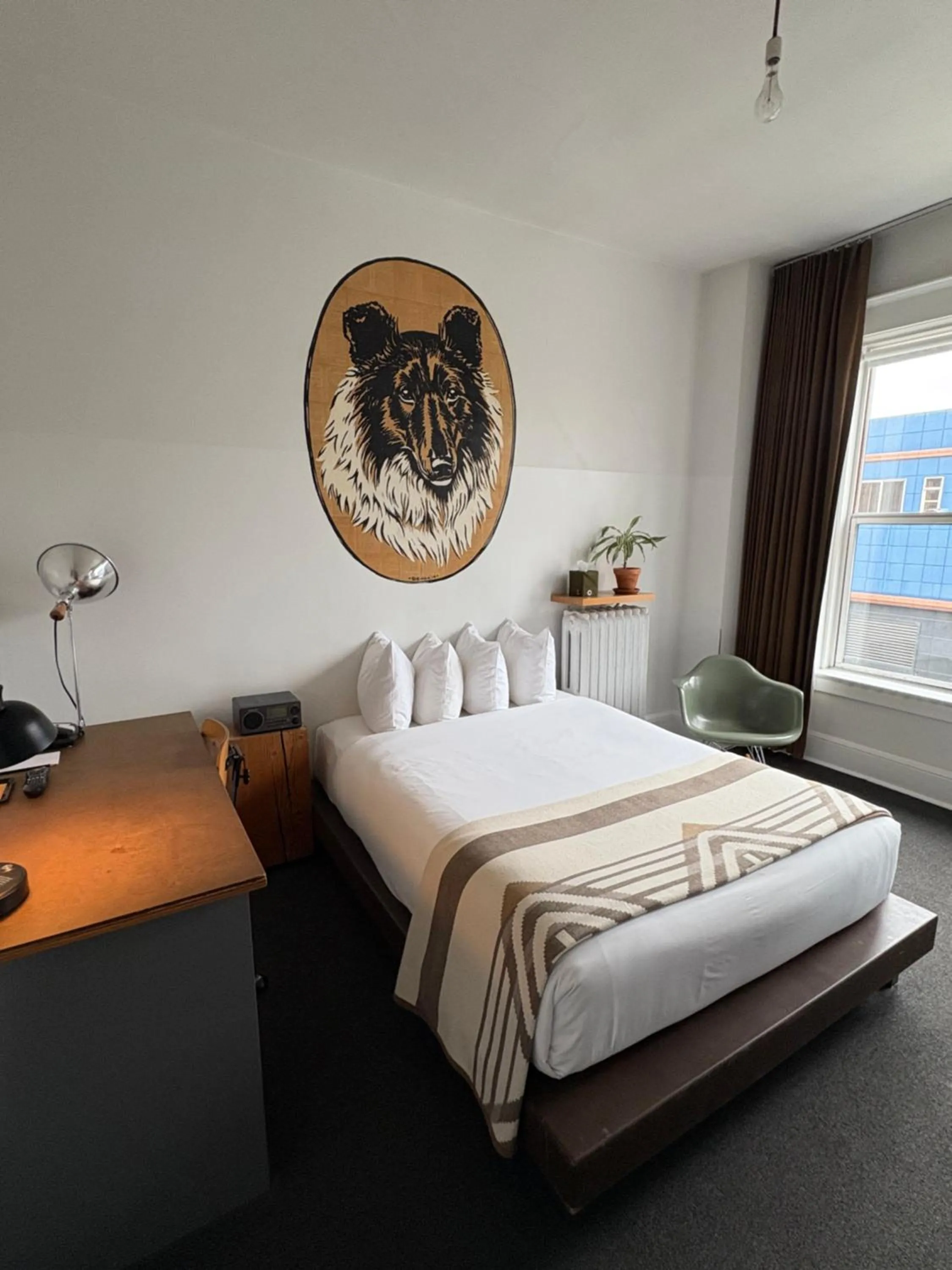 Bed in Ace Hotel Seattle