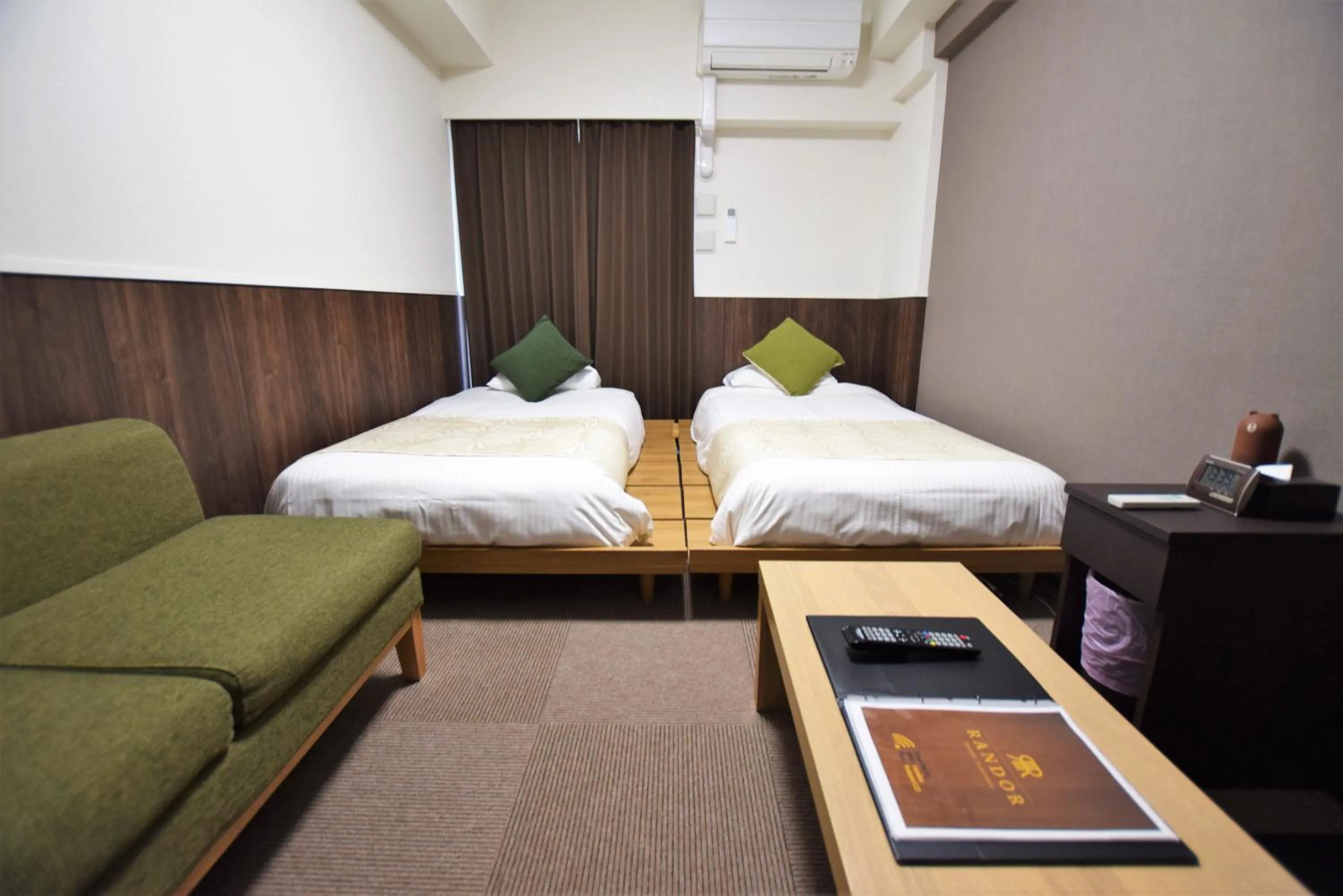 Bed in Randor Hotel Fukuoka