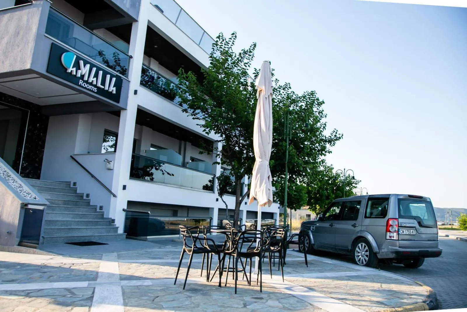 Property building in Amalia Rooms Sea View