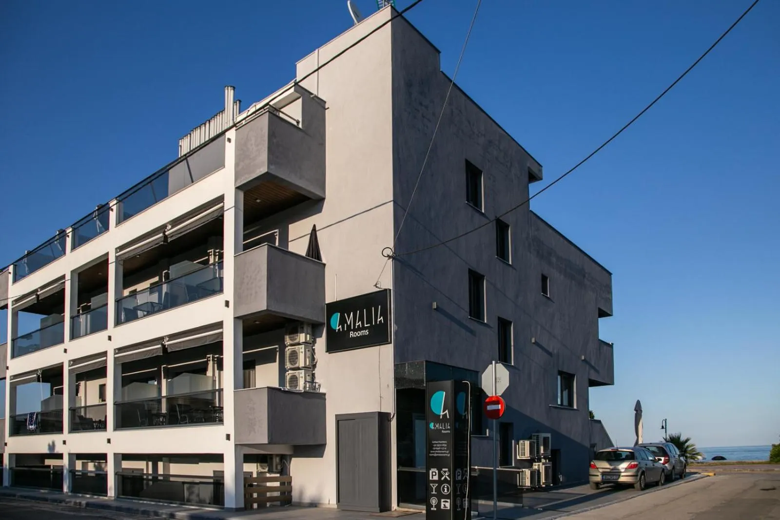 Property building in Amalia Rooms Sea View