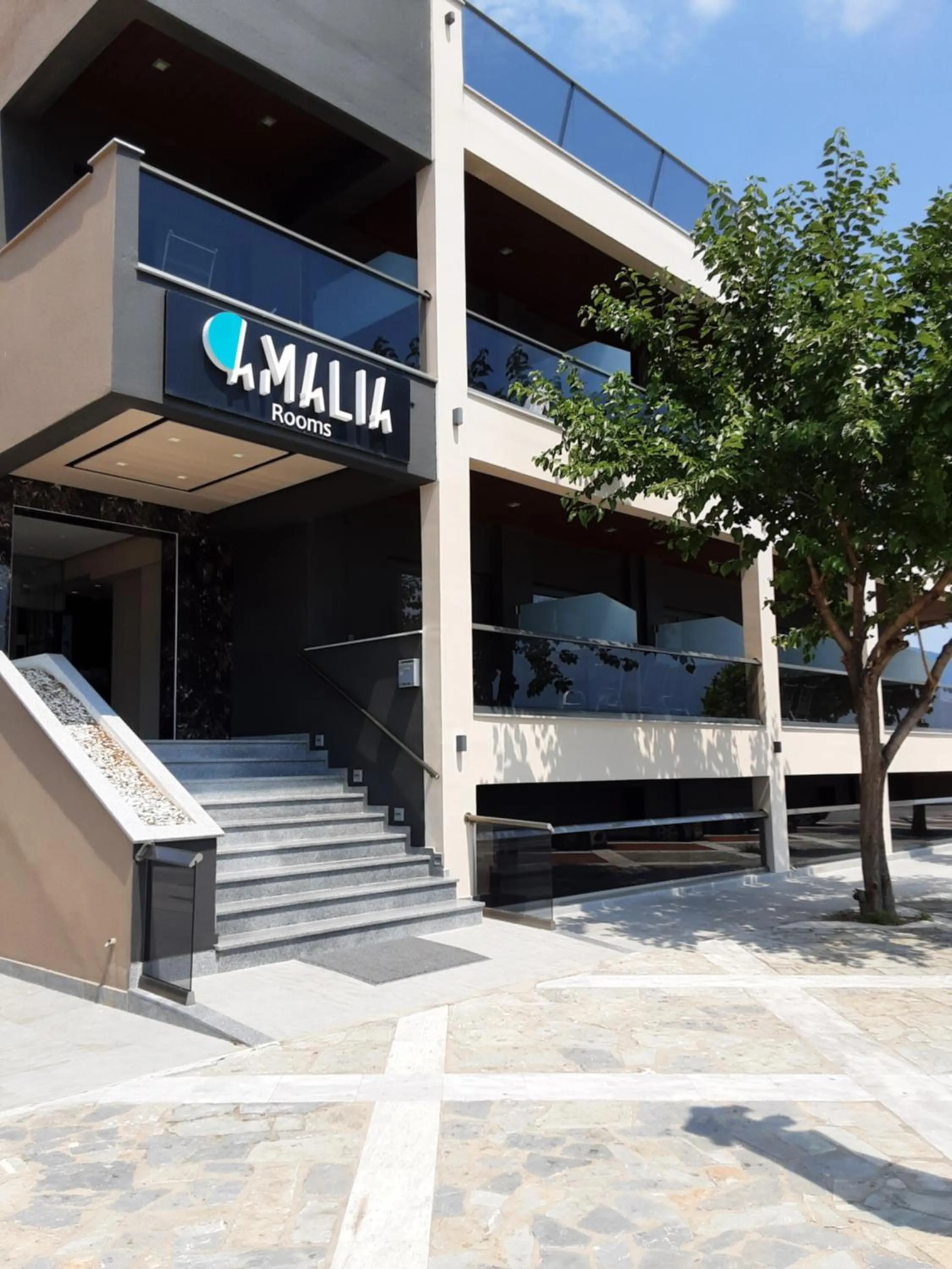 Property building in Amalia Rooms Sea View