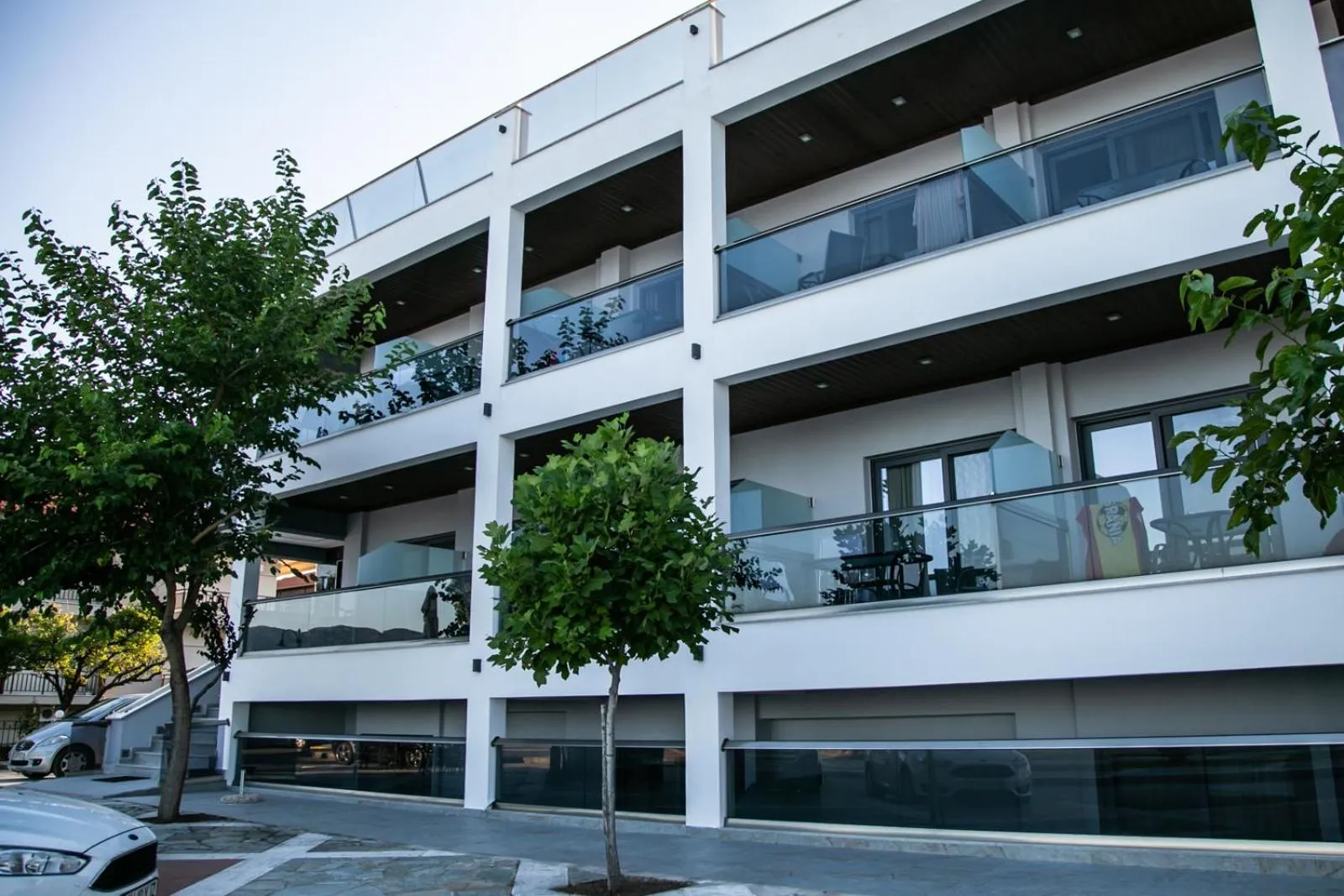 Facade/entrance in Amalia Rooms Sea View