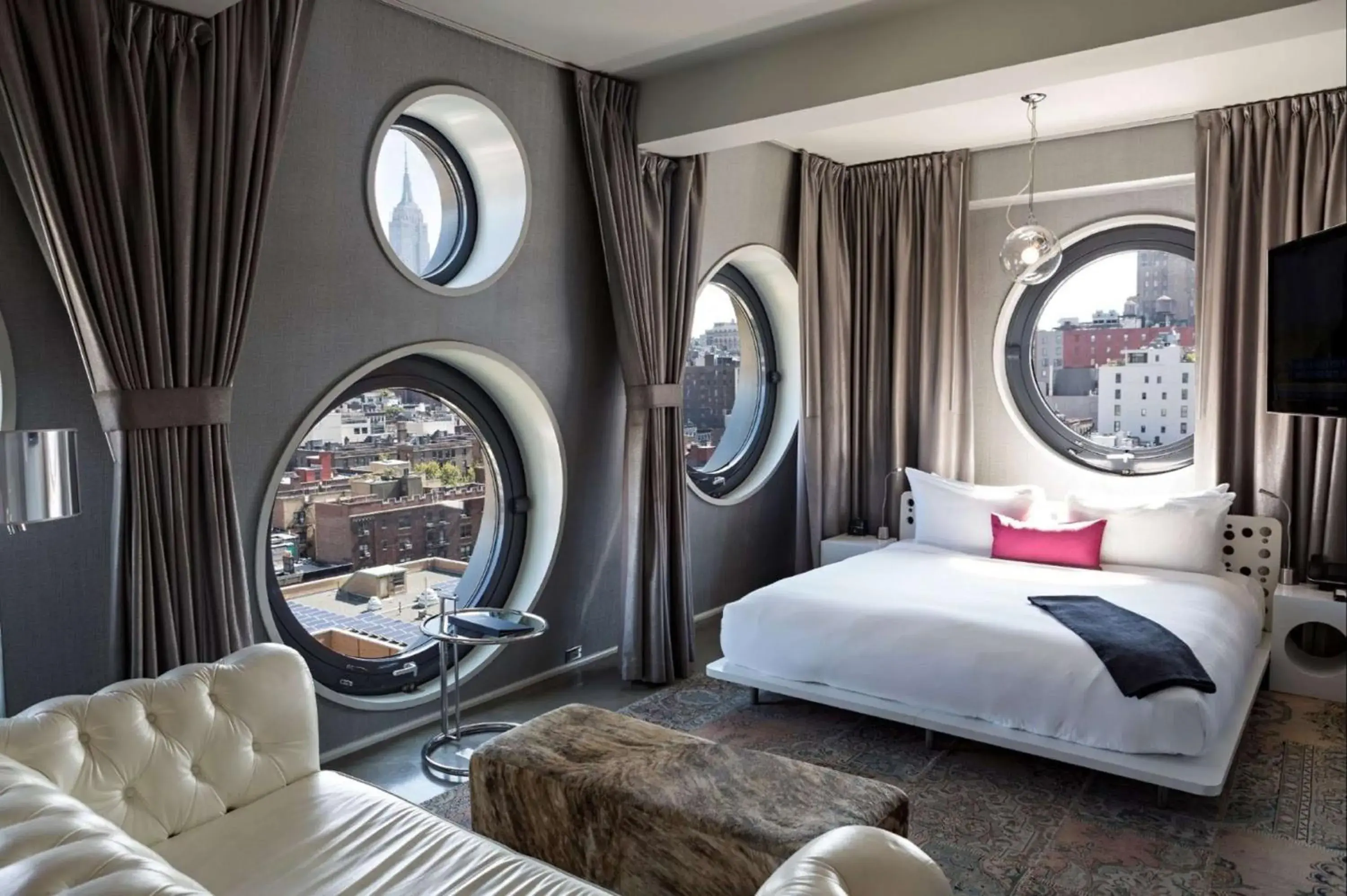 View (from property/room), Bed in Dream Downtown, by Hyatt View (from property/room), Bed in Dream Downtown, by Hyatt