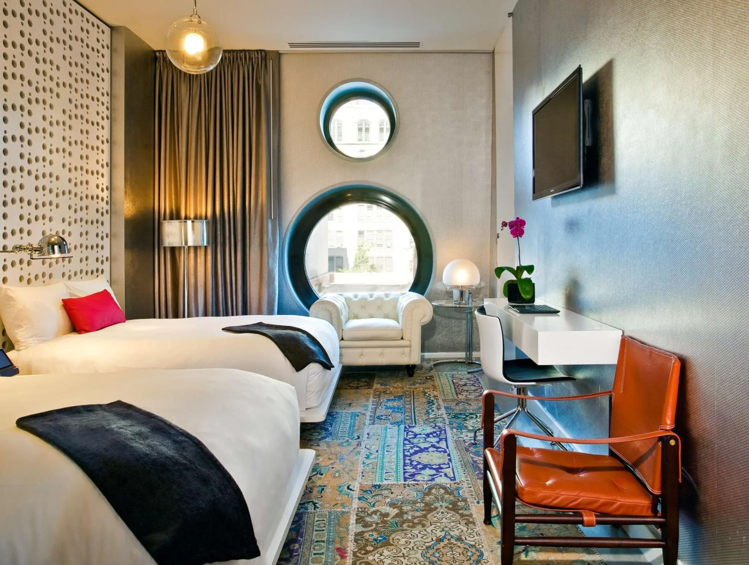 Bedroom, Bed in Dream Downtown, by Hyatt Bedroom, Bed in Dream Downtown, by Hyatt