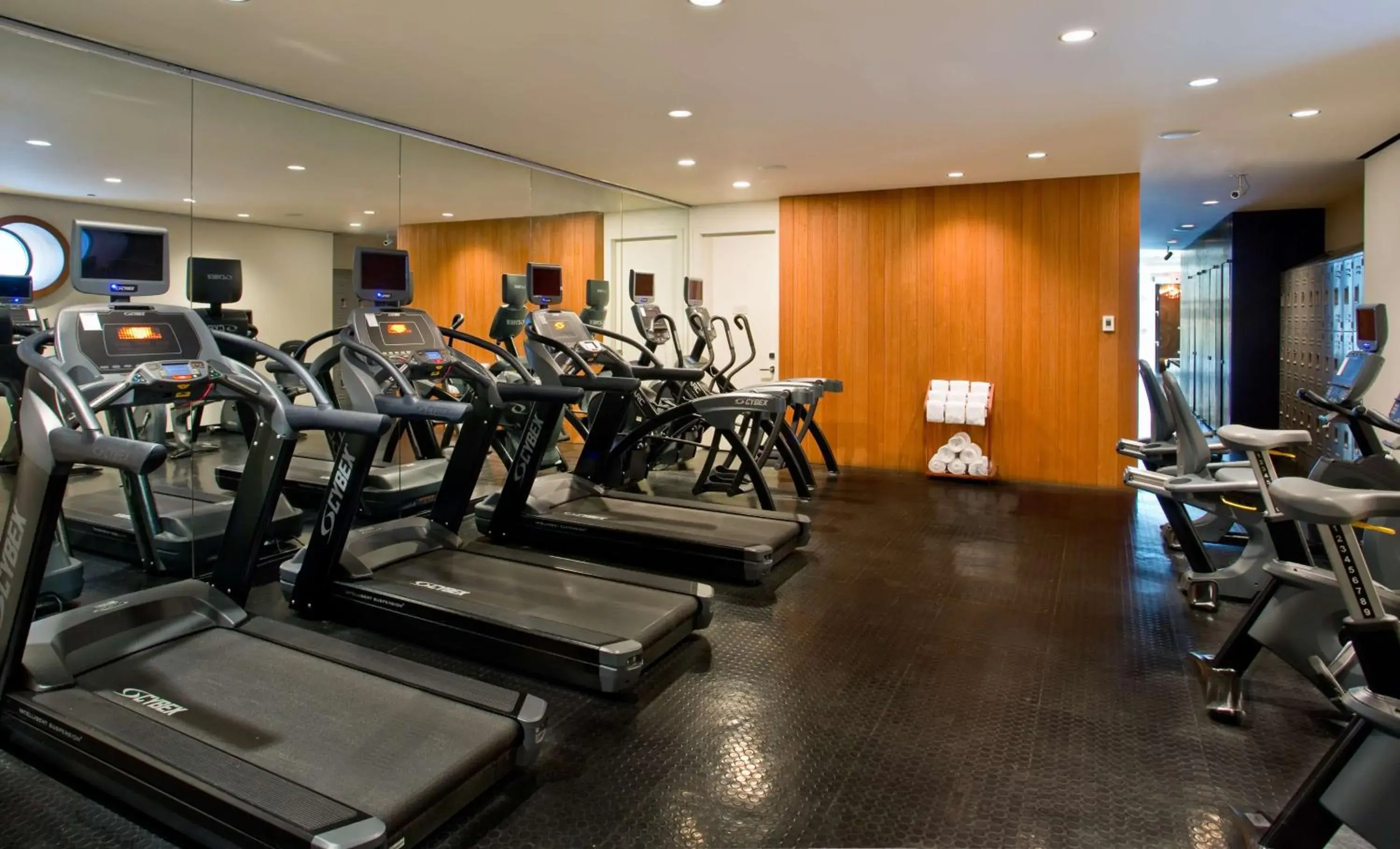 Fitness centre/facilities in Dream Downtown, by Hyatt Fitness centre/facilities in Dream Downtown, by Hyatt