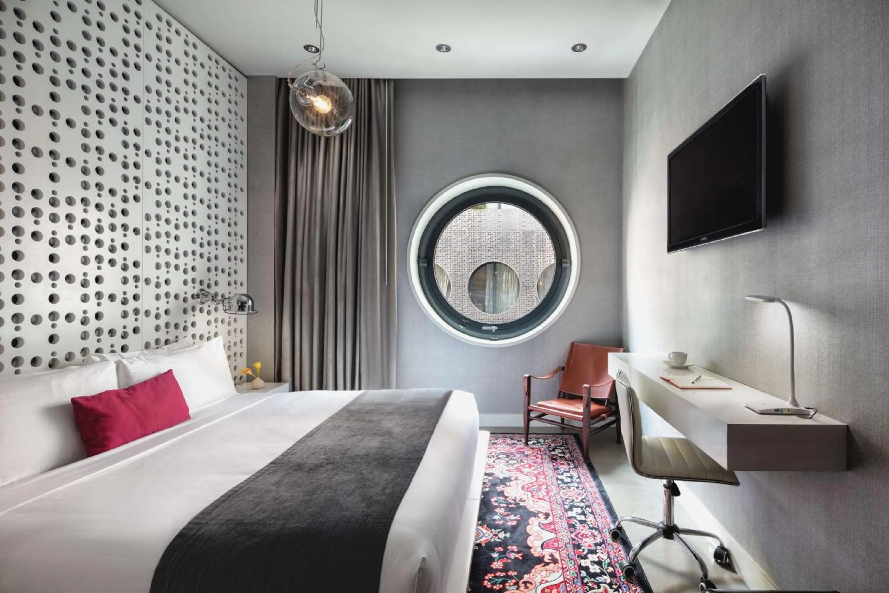 Bedroom, Bed in Dream Downtown, by Hyatt