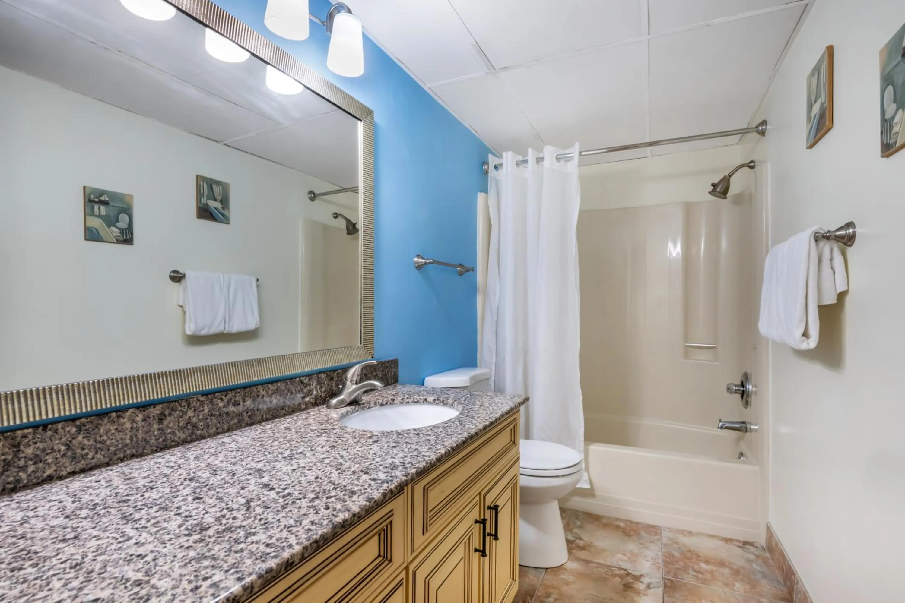 Bathroom in Tropical Winds Resort Hotel