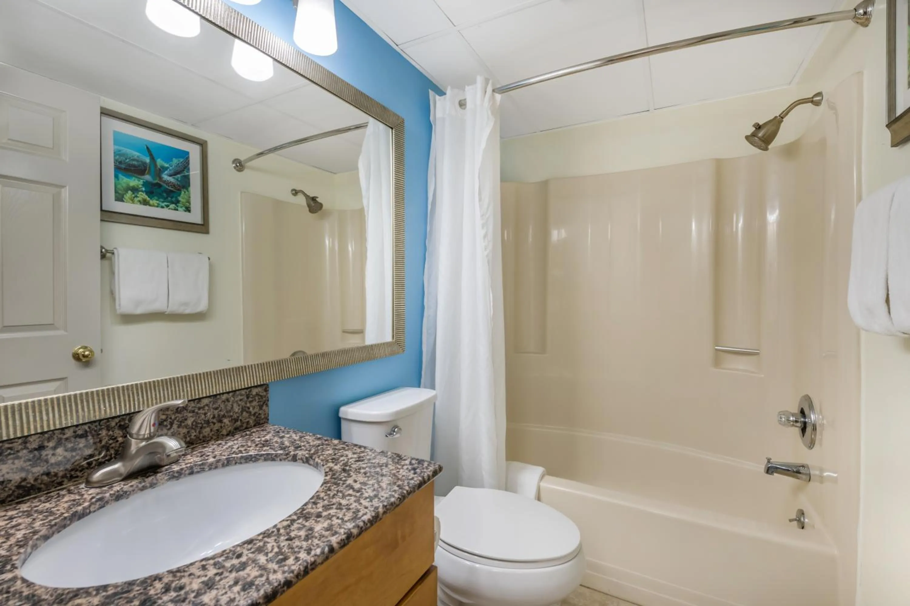 Bathroom in Tropical Winds Resort Hotel