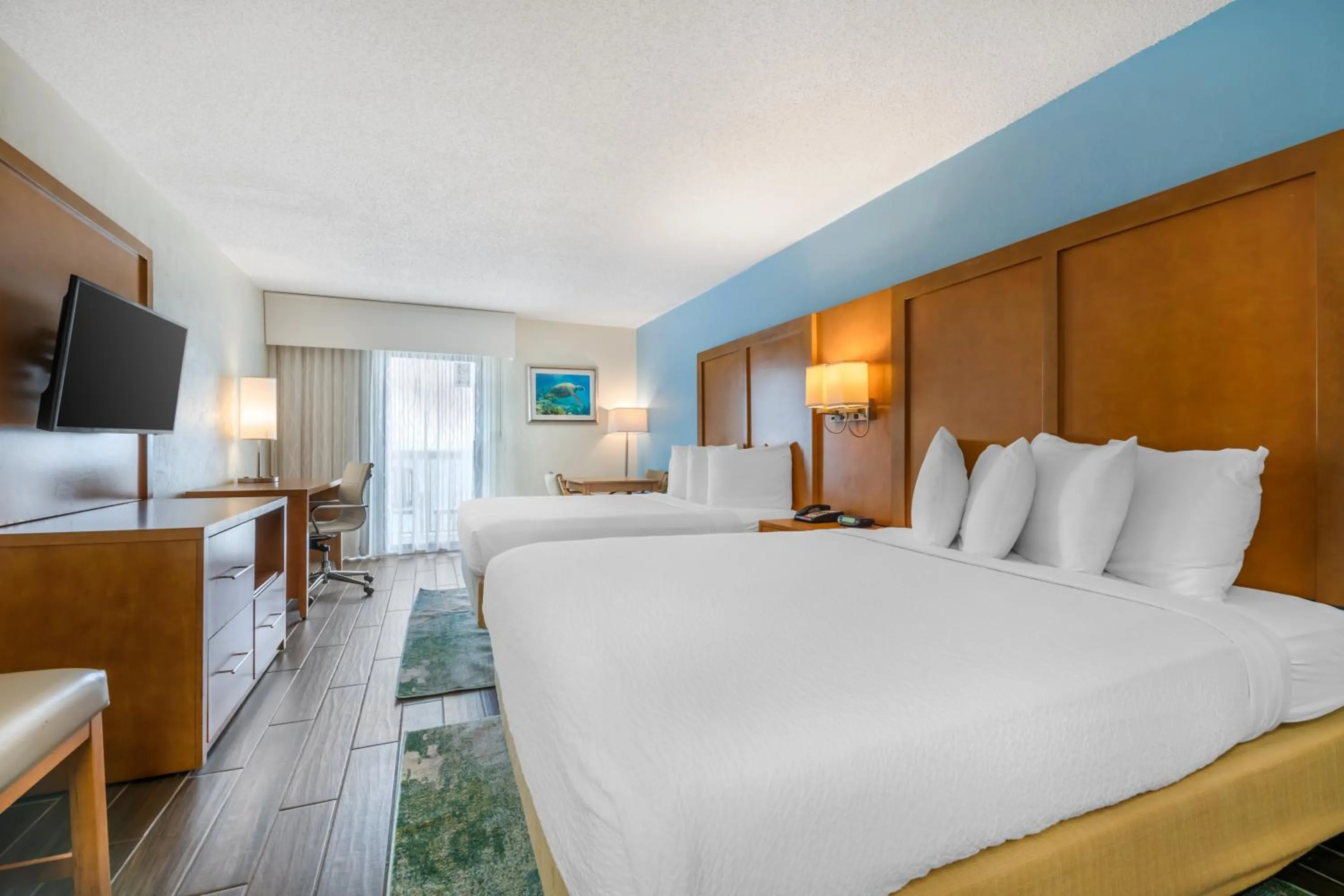 Photo of the whole room, Bed in Tropical Winds Resort Hotel