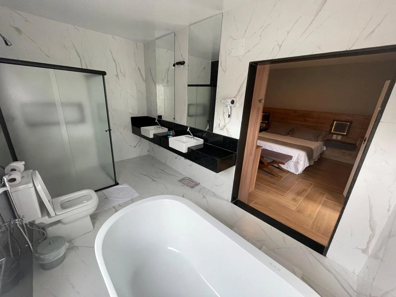 Bathroom in Pousada Villa Alferes