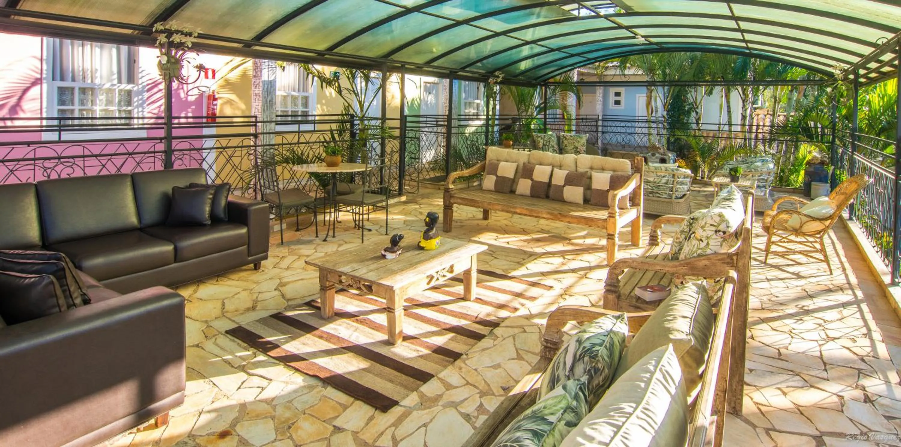 Balcony/Terrace in Pousada Villa Alferes