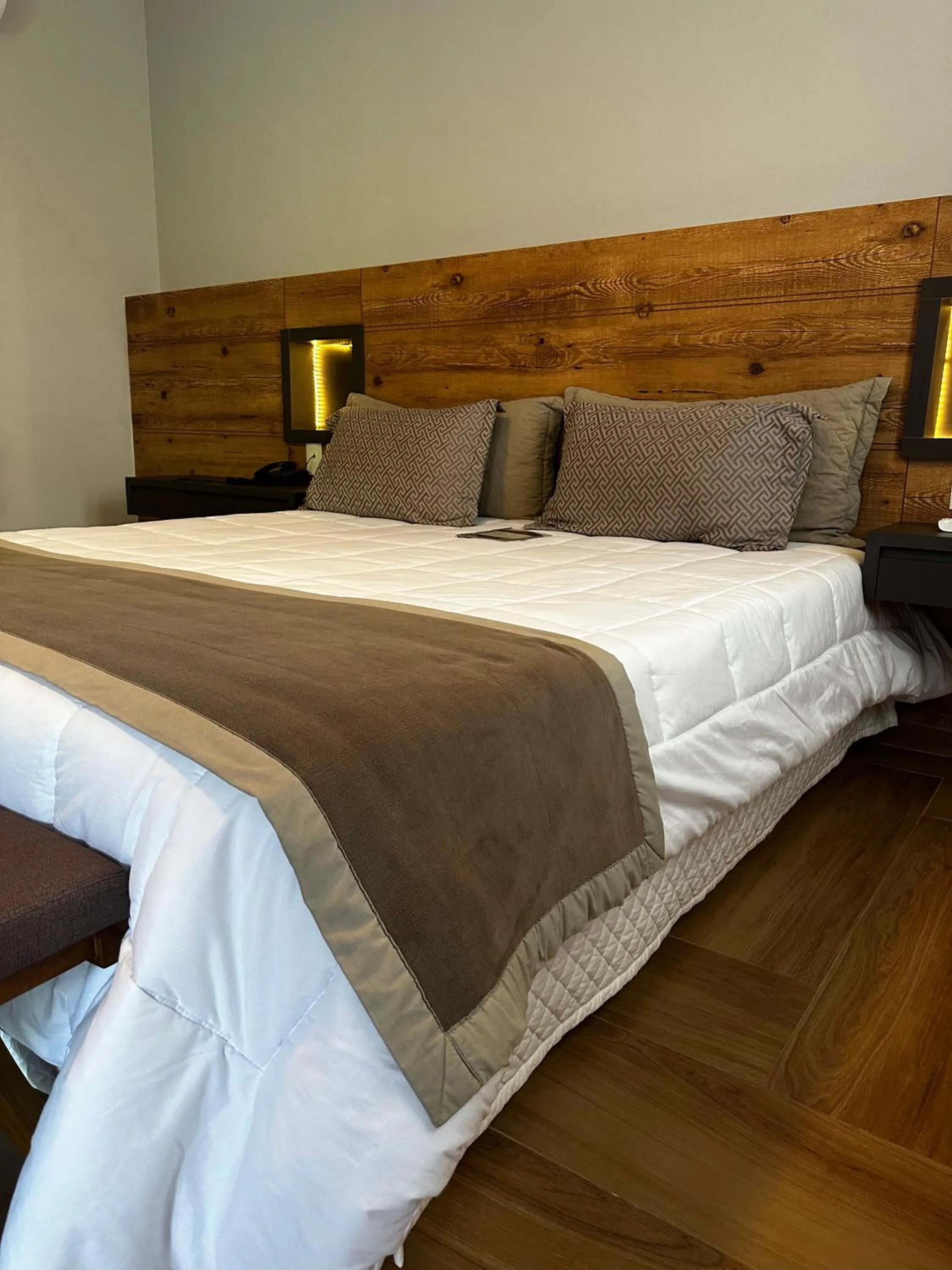 Bed in Pousada Villa Alferes