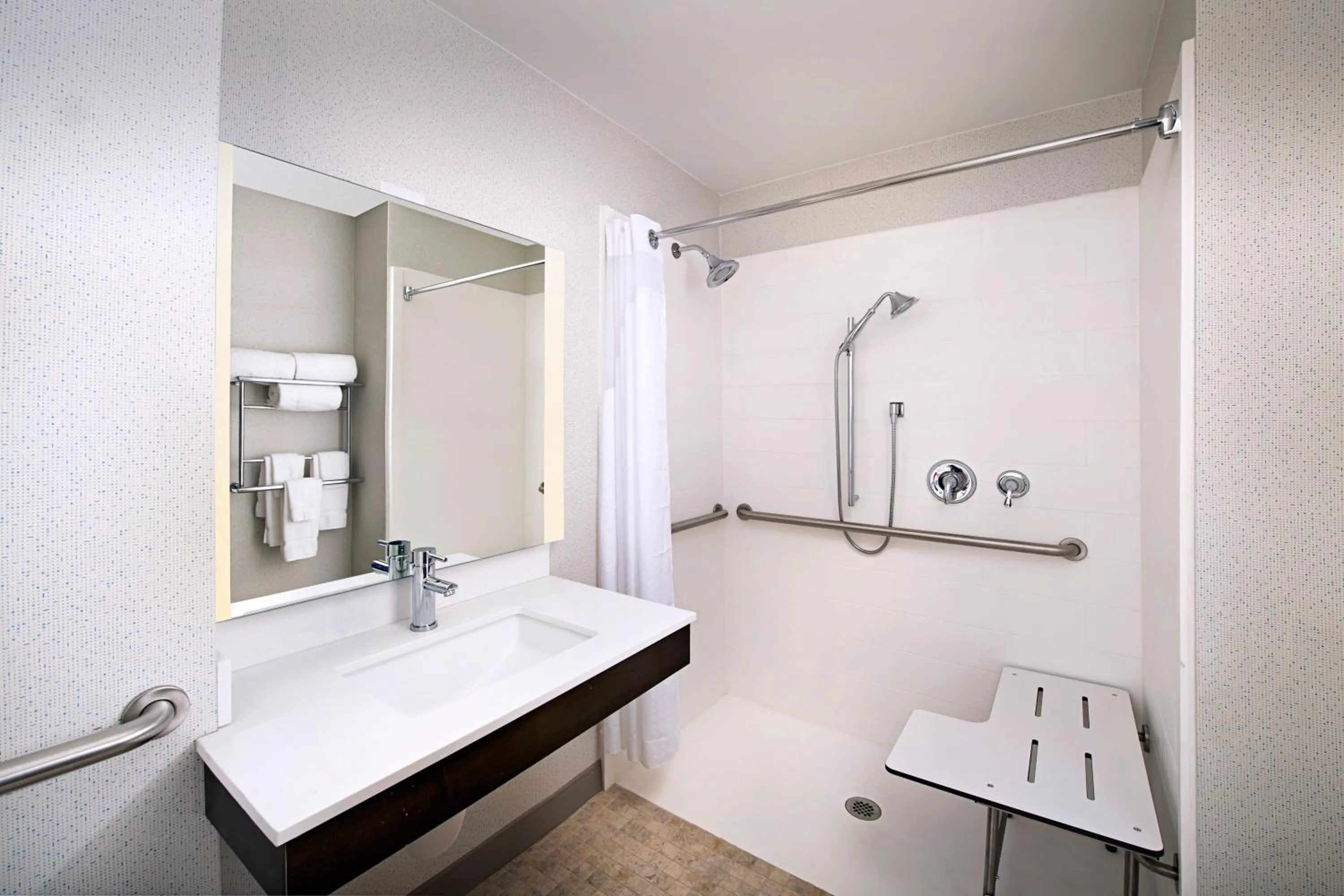 Bathroom in Holiday Inn Express & Suites Baltimore - BWI Airport North by IHG