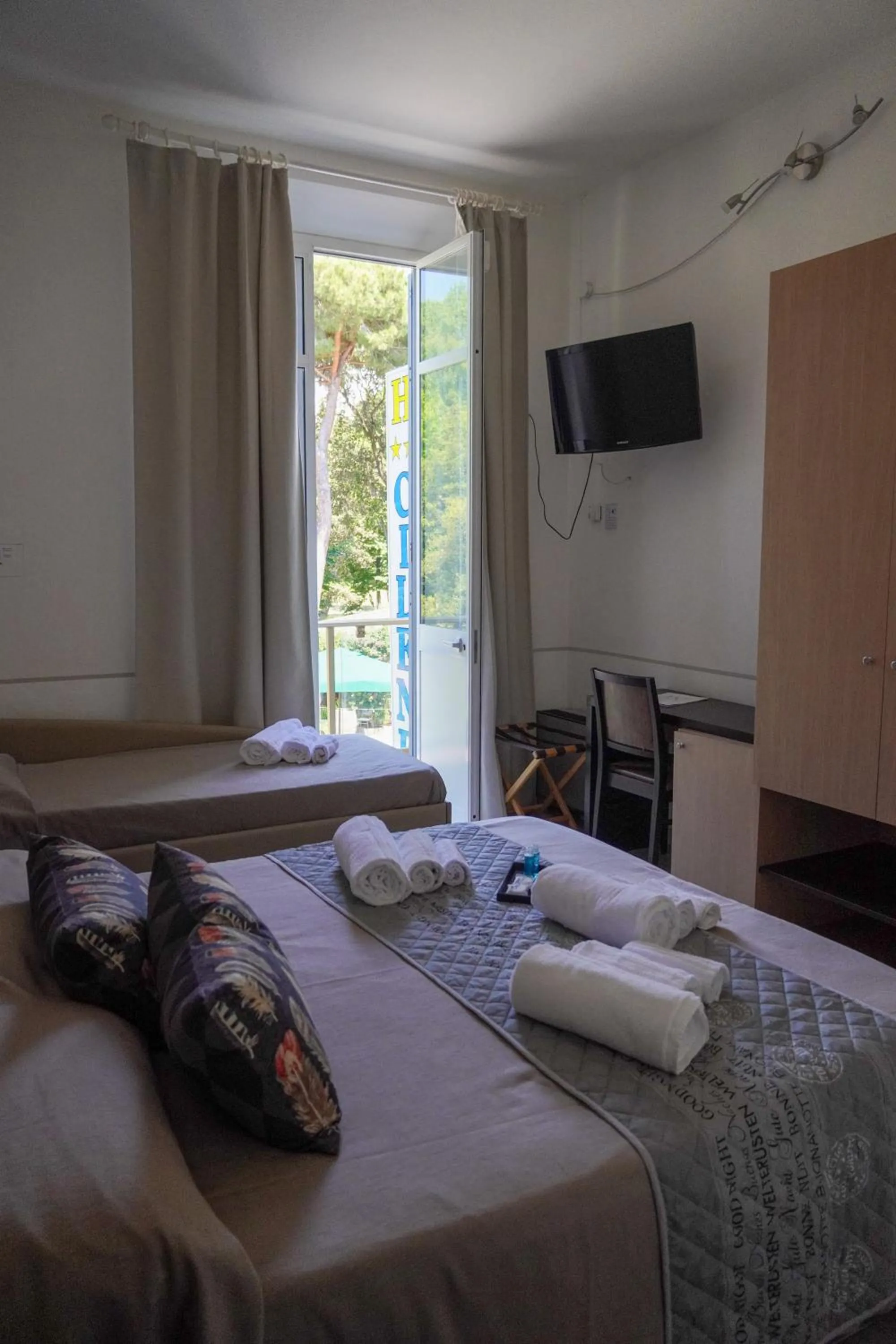 Bedroom, Bed in Hotel Cilene