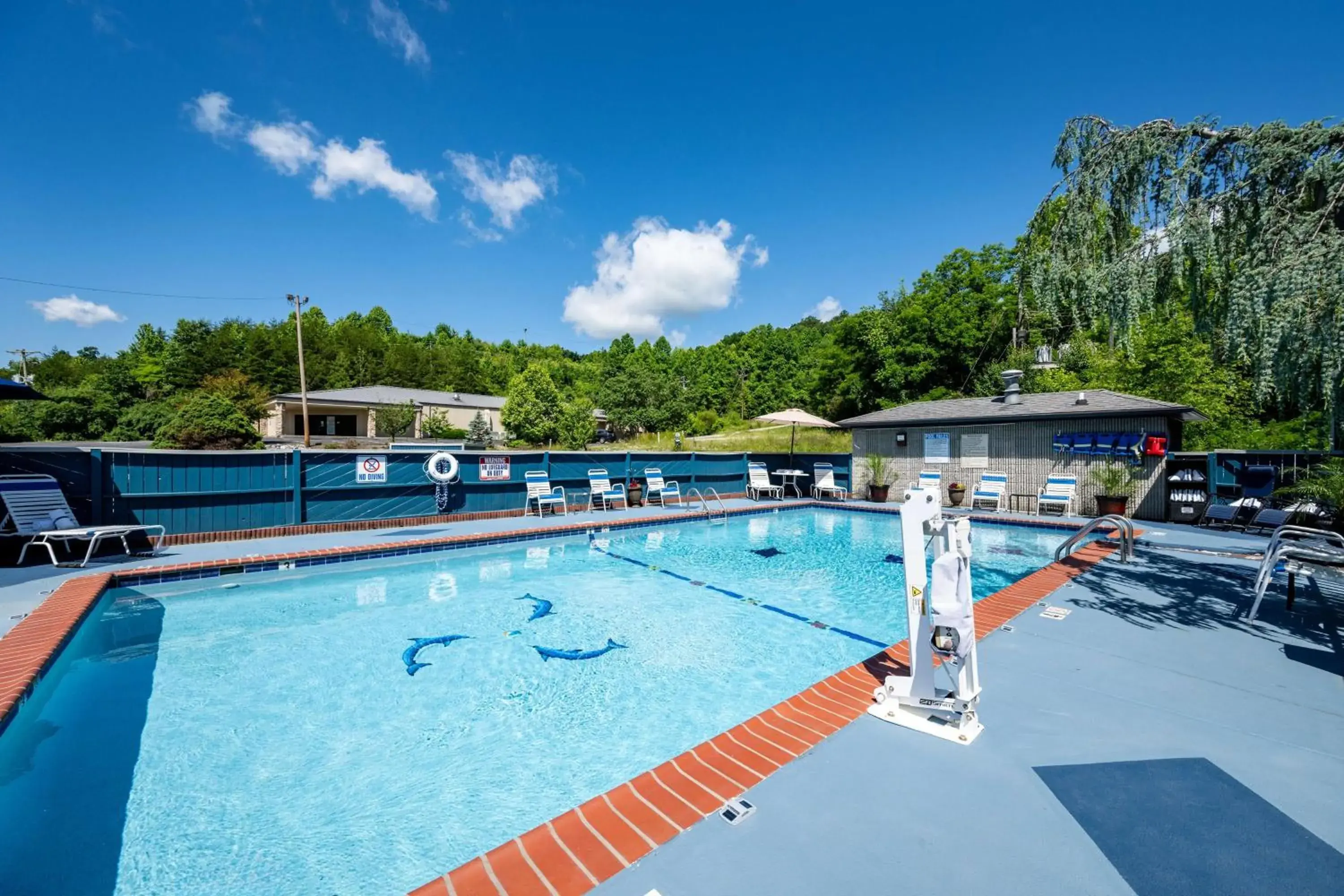 Pool view in Best Western Corbin Inn Pool view in Best Western Corbin Inn