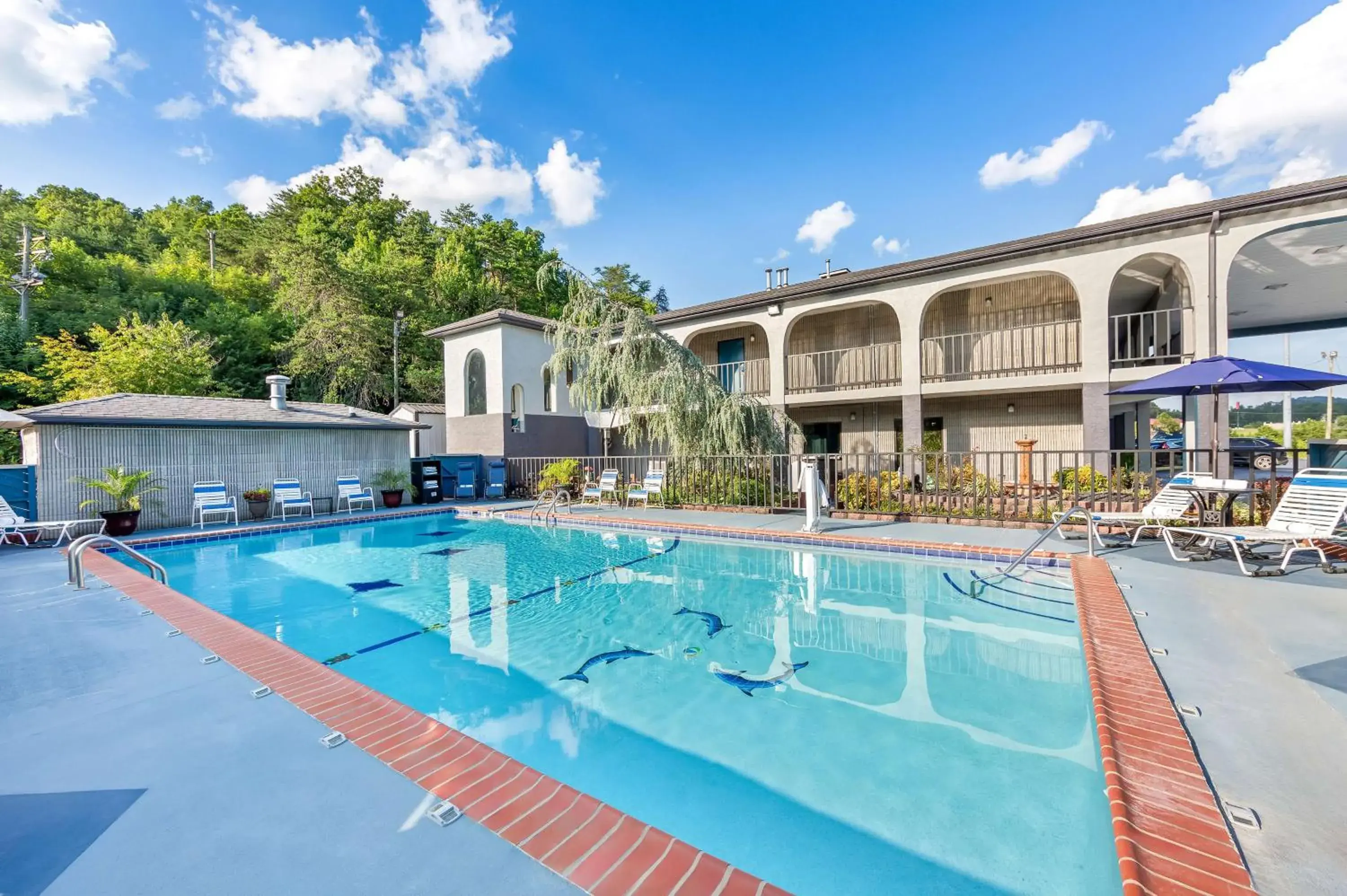 Pool view in Best Western Corbin Inn Pool view in Best Western Corbin Inn