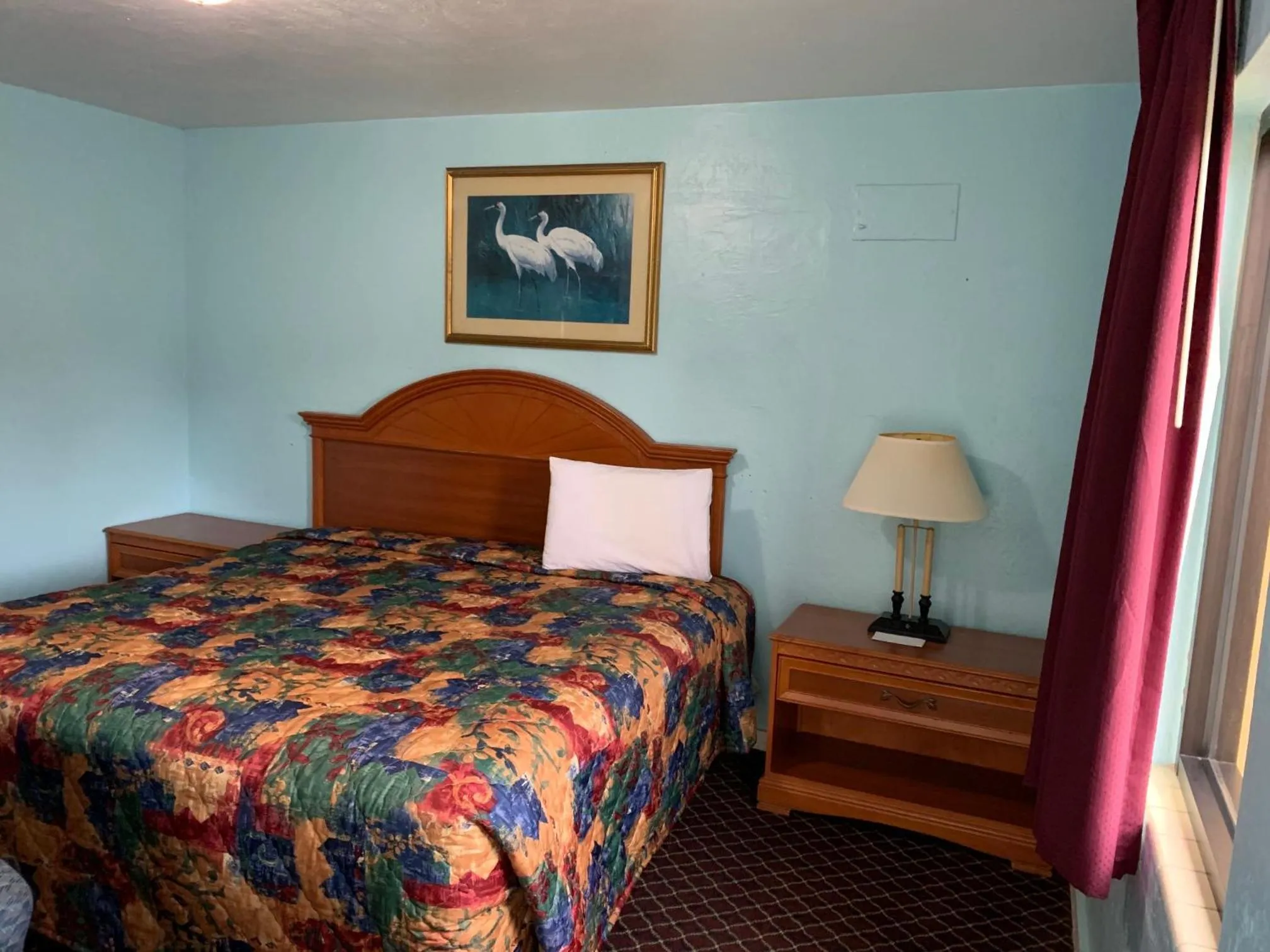 Bed in Travel Inn Daytona