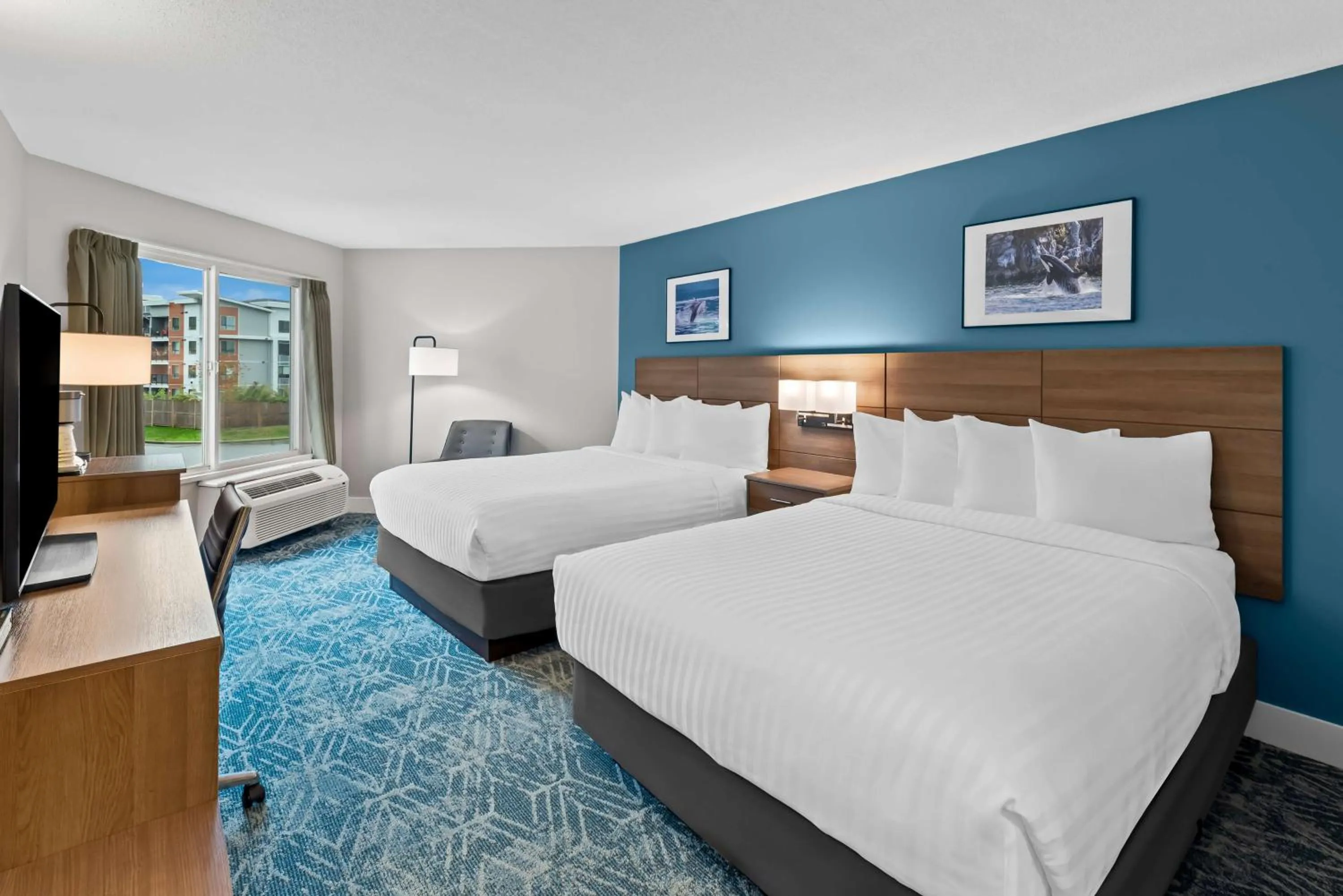 Bedroom, Bed in Travelodge by Wyndham Parksville