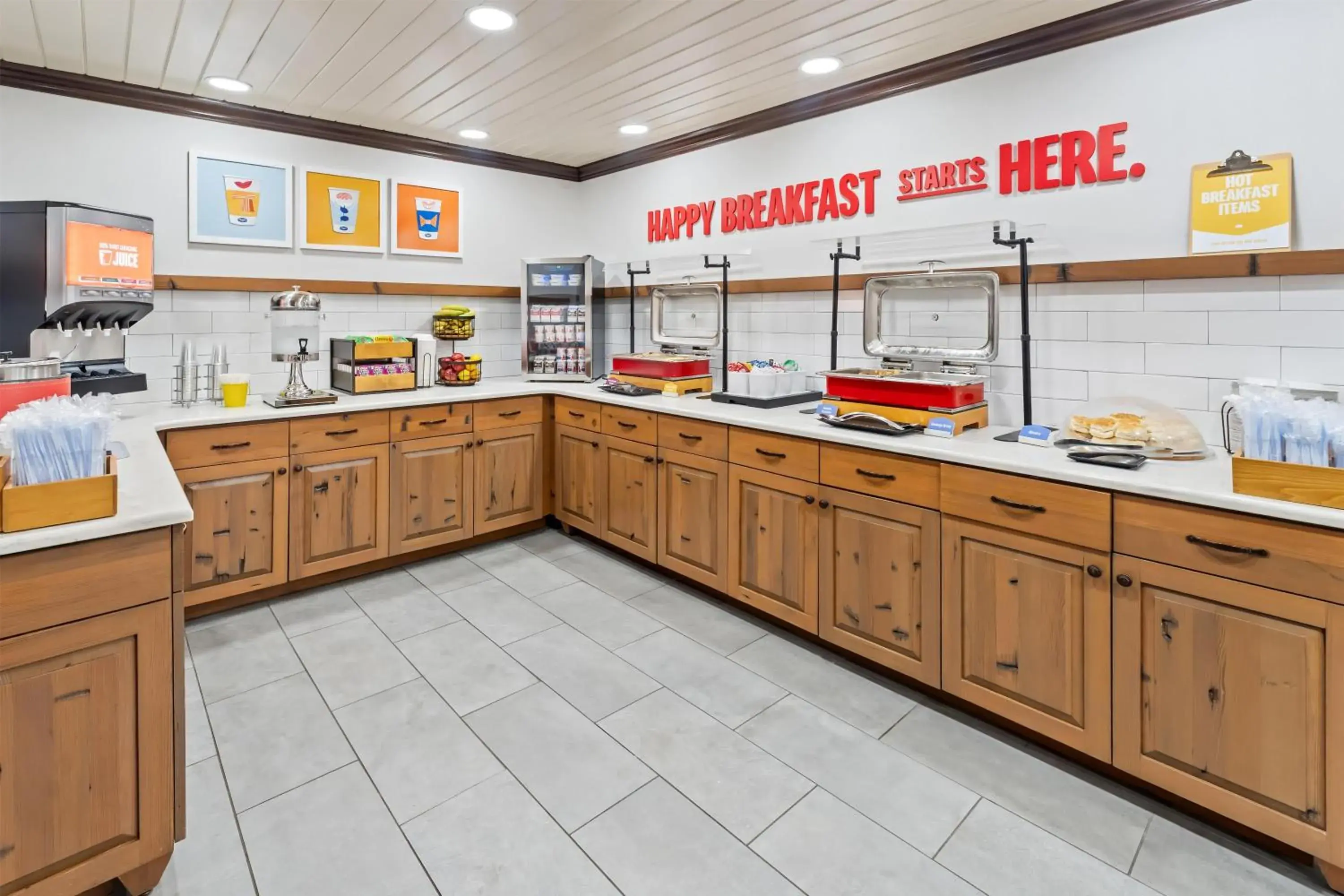 Breakfast in Hampton Inn & Suites Tifton Breakfast in Hampton Inn & Suites Tifton