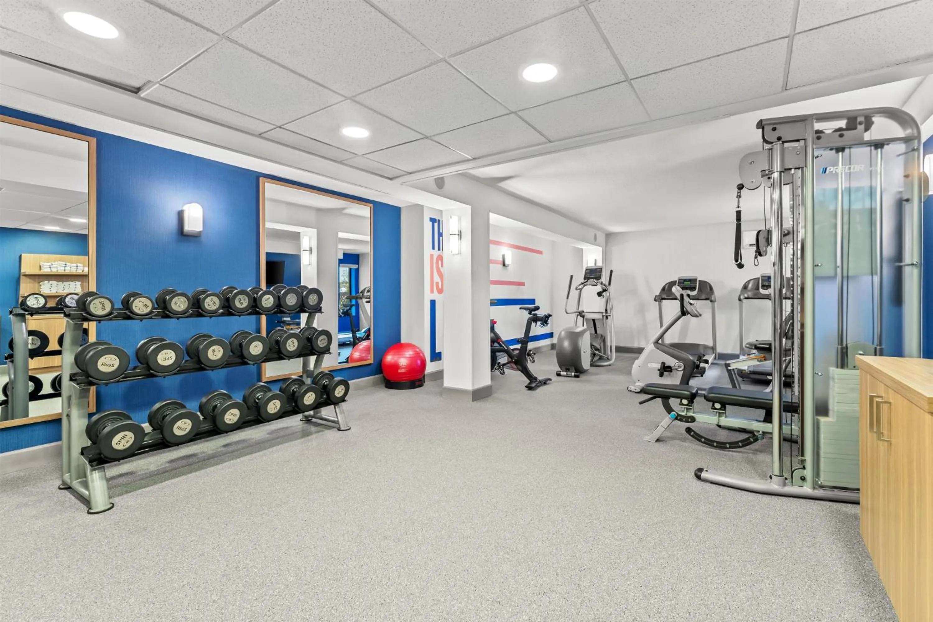 Fitness centre/facilities in Hampton Inn & Suites Tifton