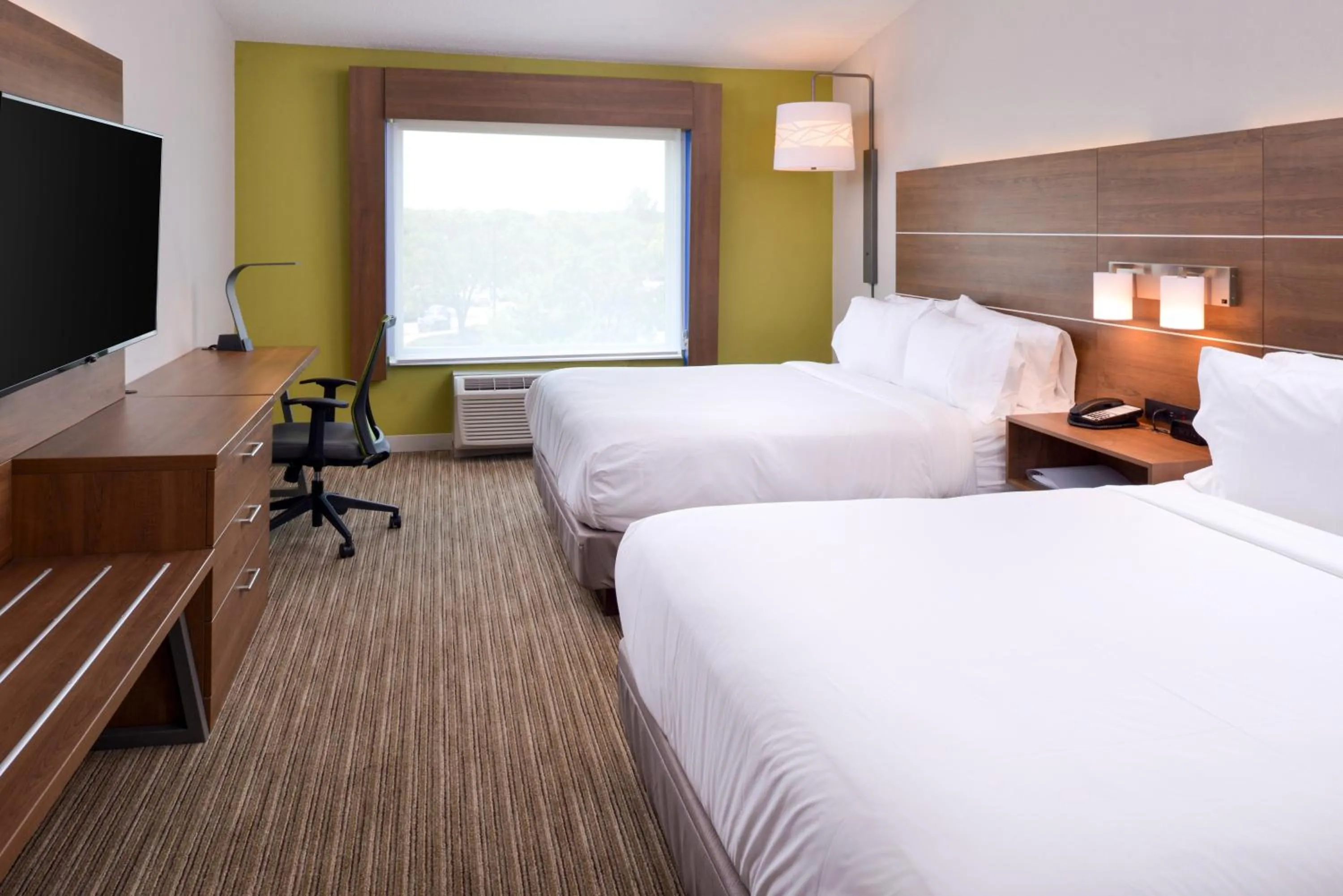 Photo of the whole room, Bed in Holiday Inn Express & Suites - Omaha - 120th and Maple by IHG
