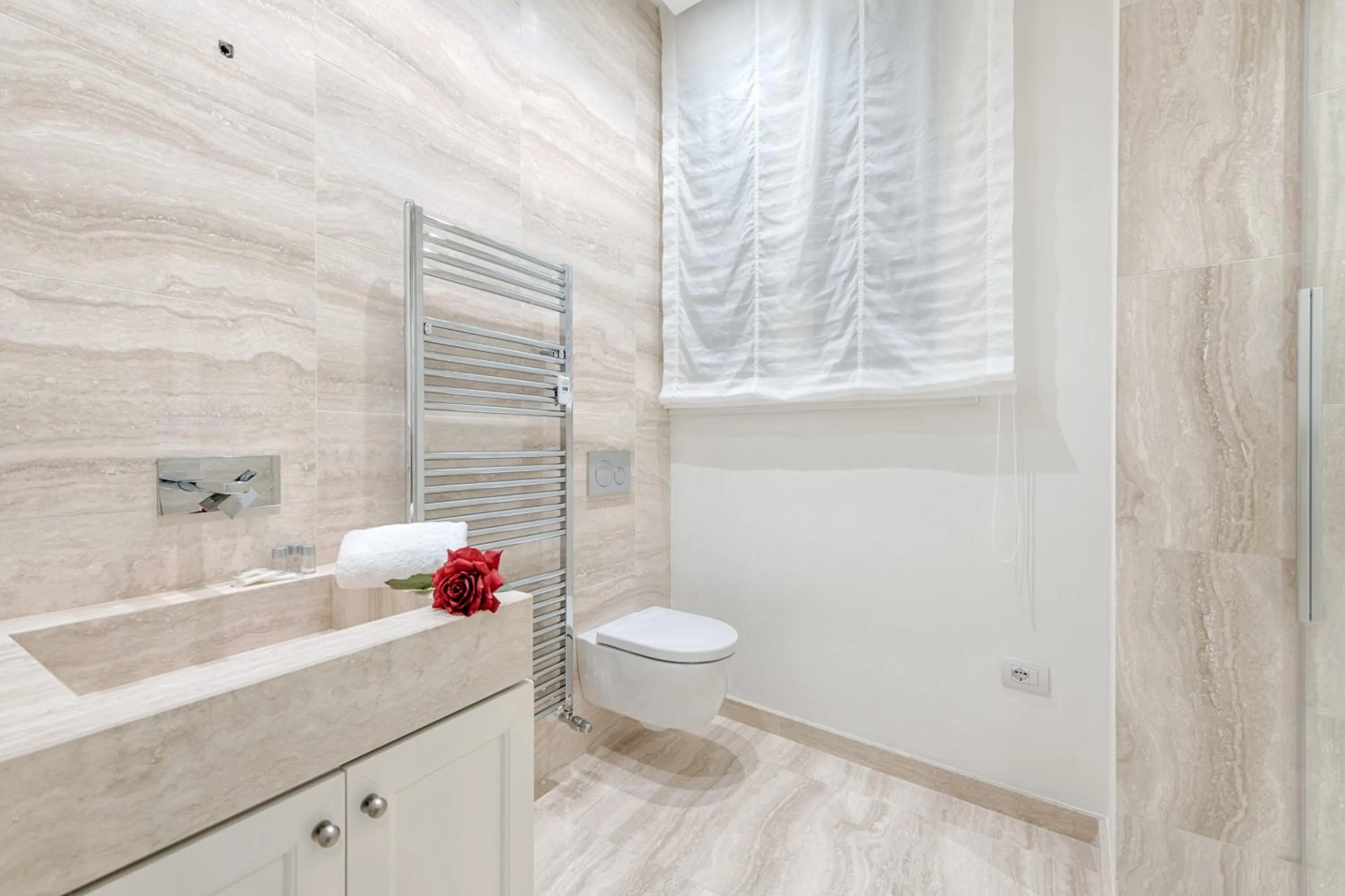 Shower in Luxury Blue River by Mmega