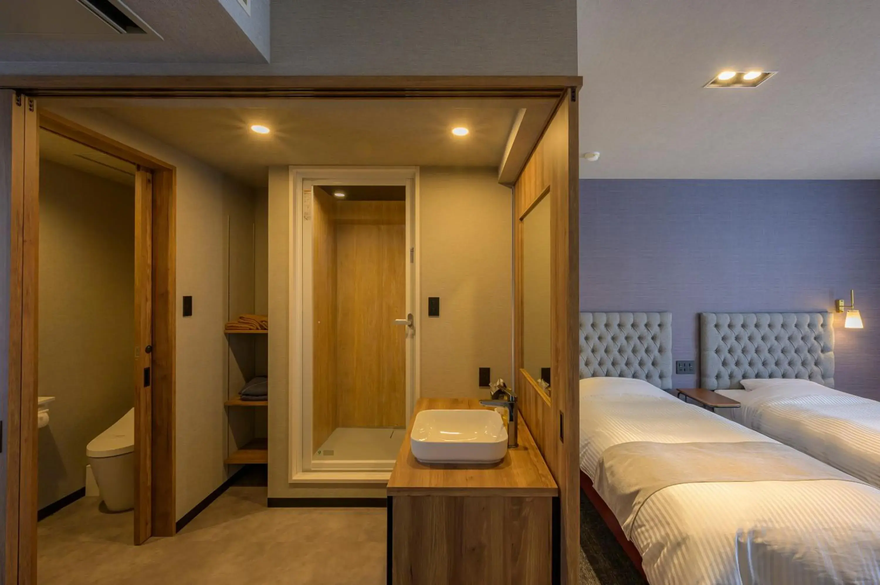 Superior Twin Room with Furano White Wine - single occupancy - Non-Smoking in Hotel Edel Warme Superior Twin Room with Furano White Wine - single occupancy - Non-Smoking in Hotel Edel Warme