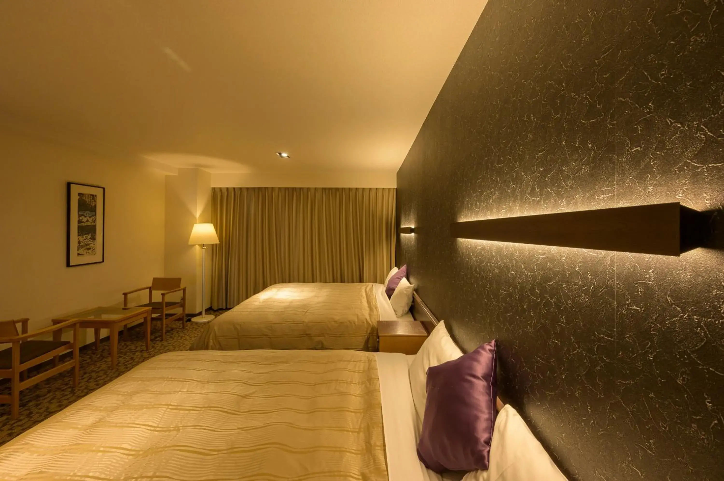 Bed in Hotel Edel Warme Bed in Hotel Edel Warme