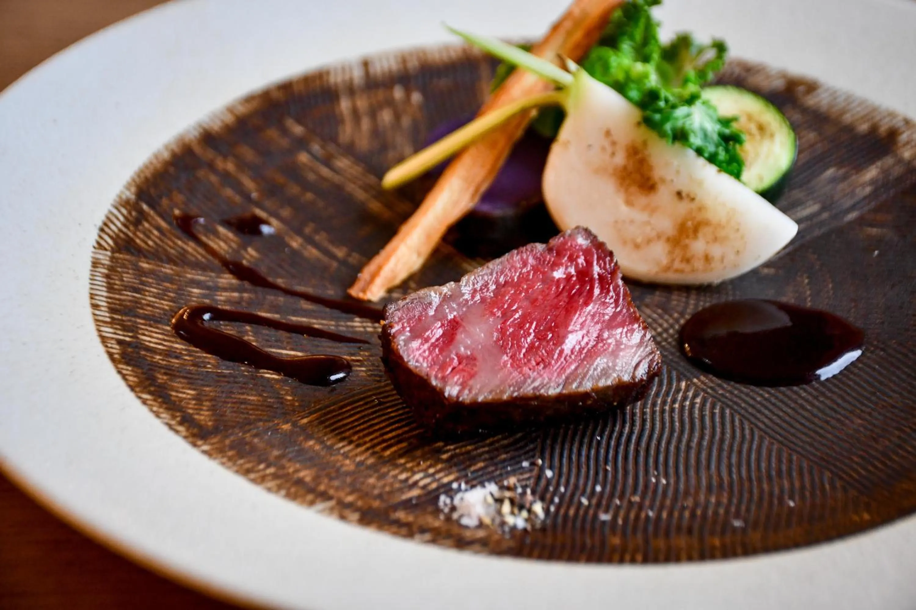 Food close-up in Hotel Edel Warme