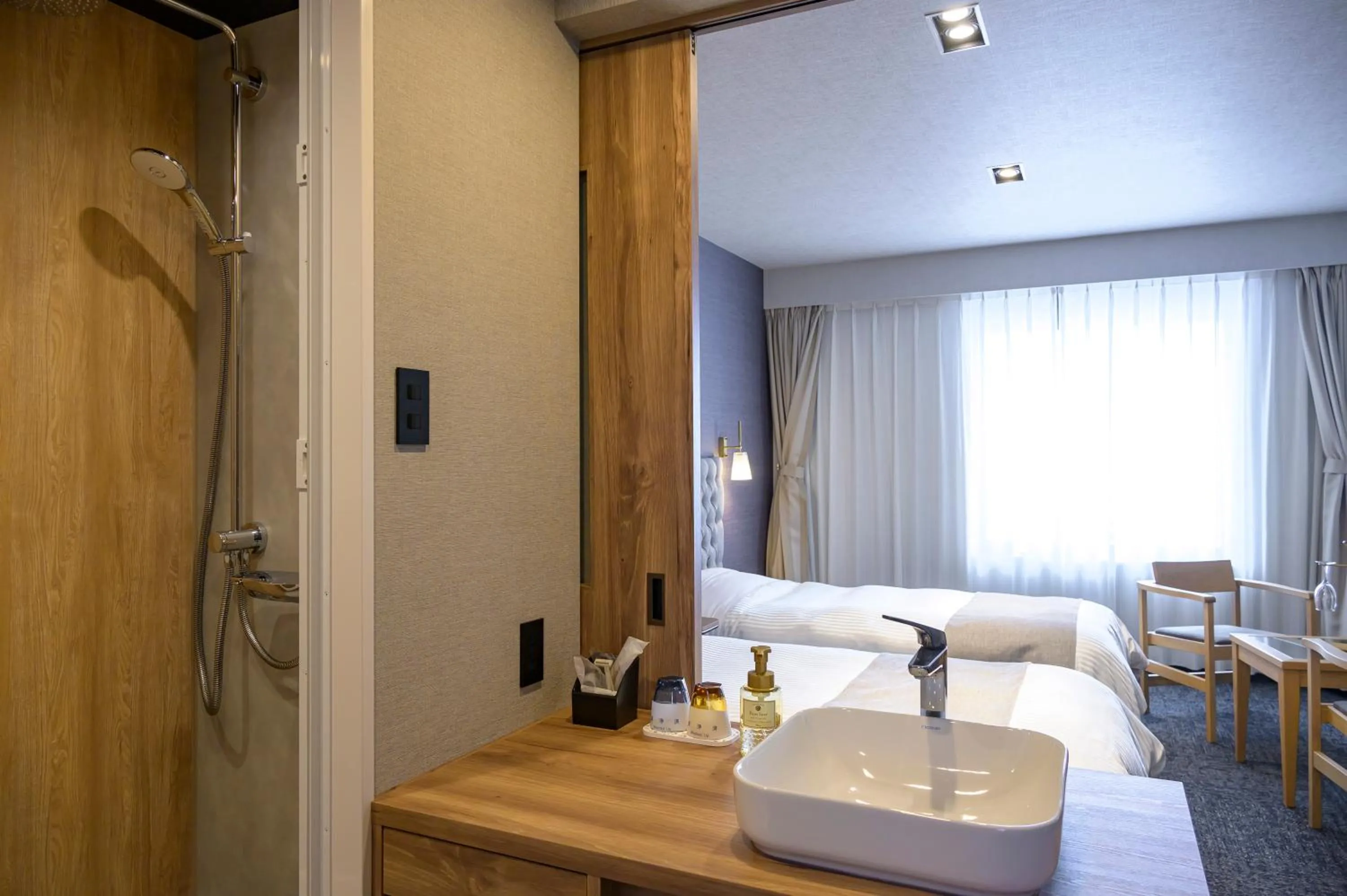 Bed in Hotel Edel Warme