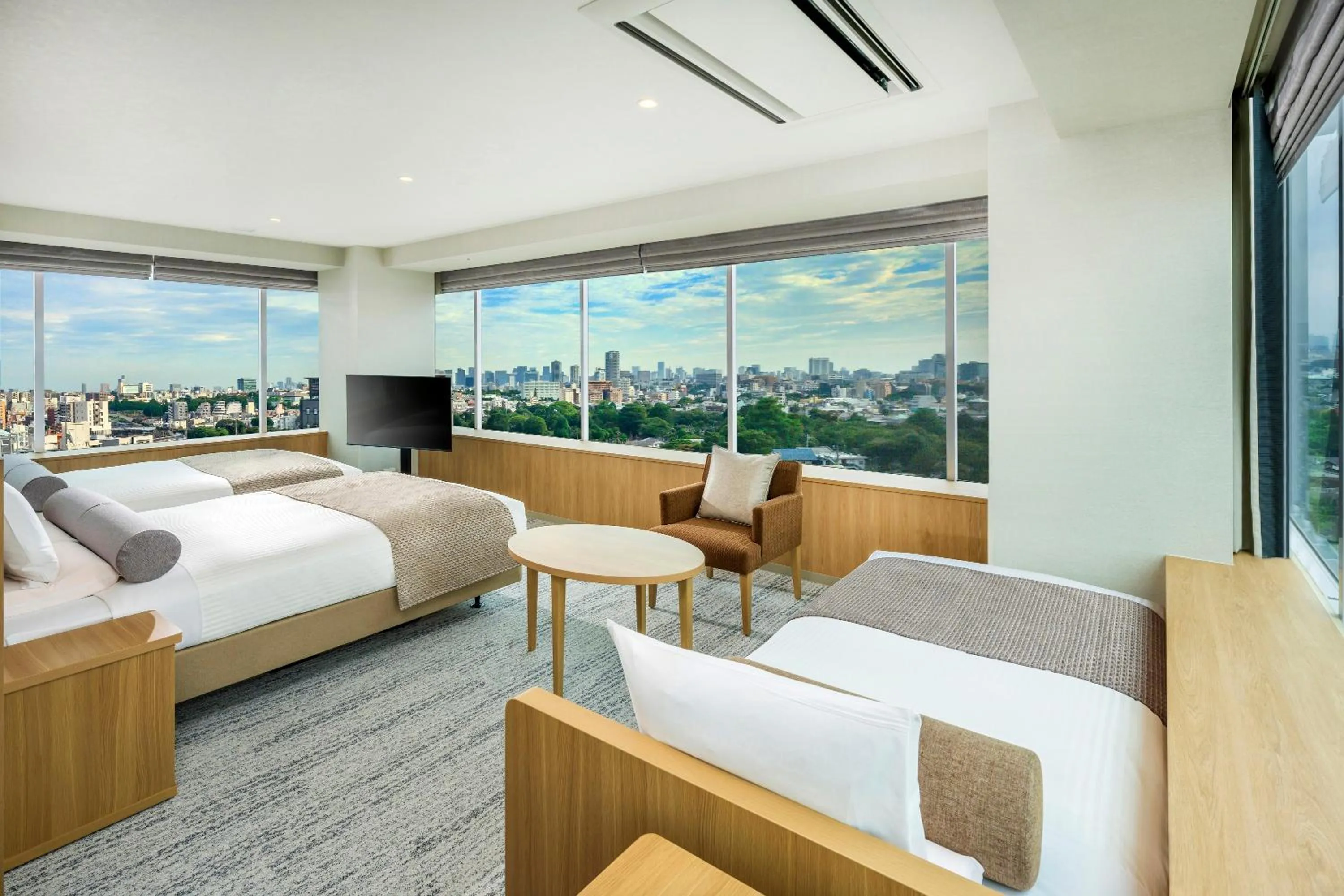 Panoramic View Twin Room - Non-Smoking in ART HOTEL Nippori Lungwood