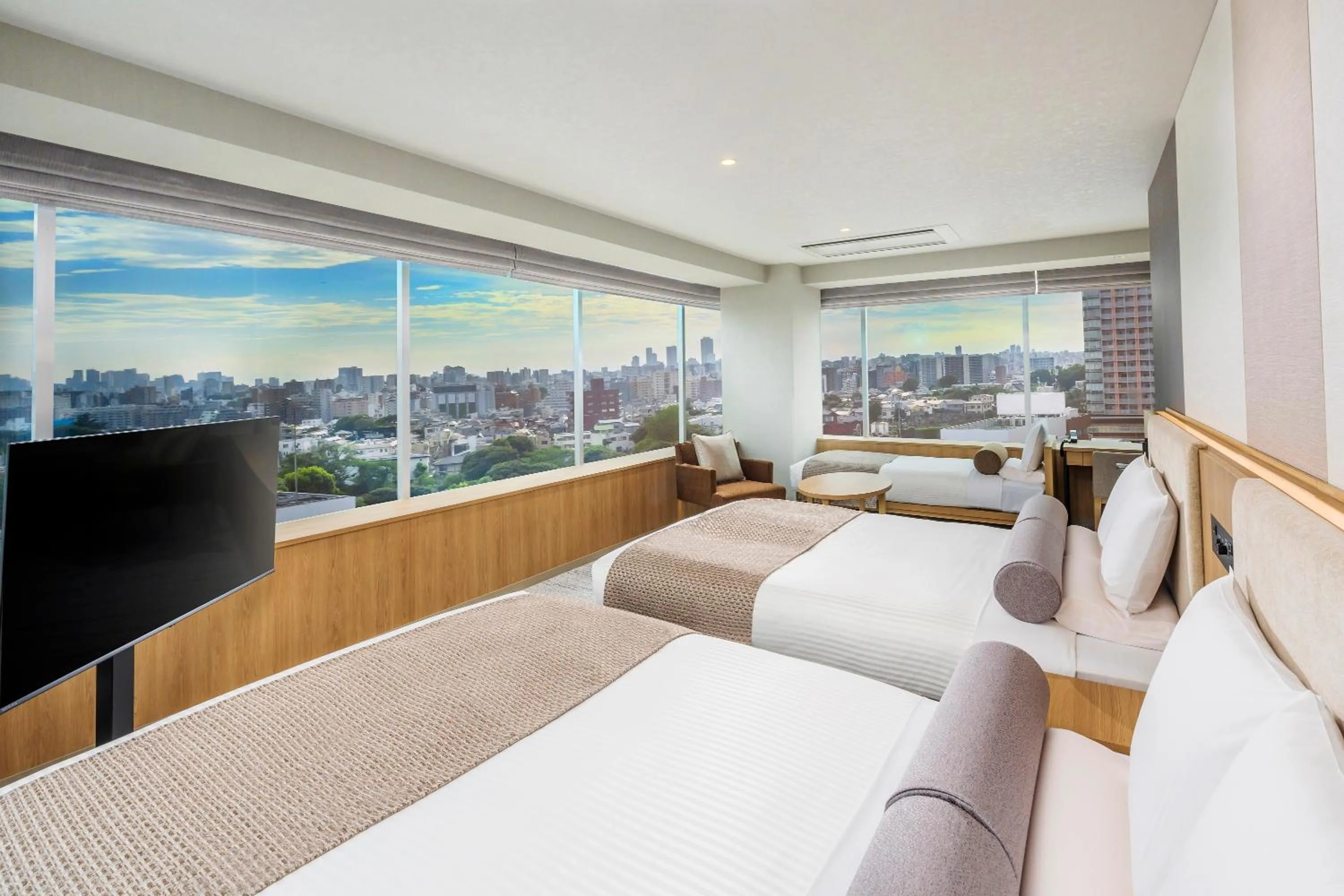 Photo of the whole room, Bed in ART HOTEL Nippori Lungwood