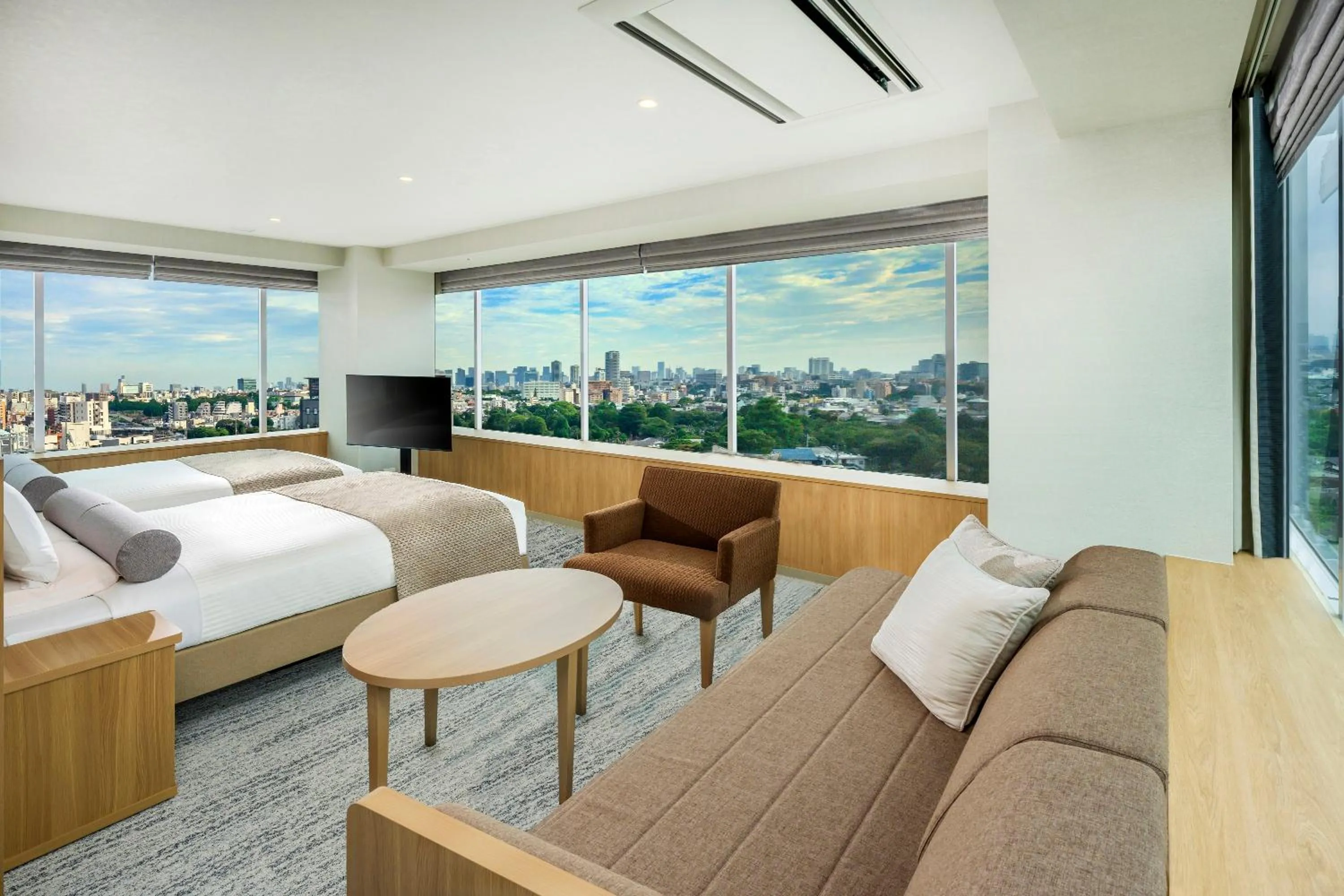 Photo of the whole room, Bed in ART HOTEL Nippori Lungwood