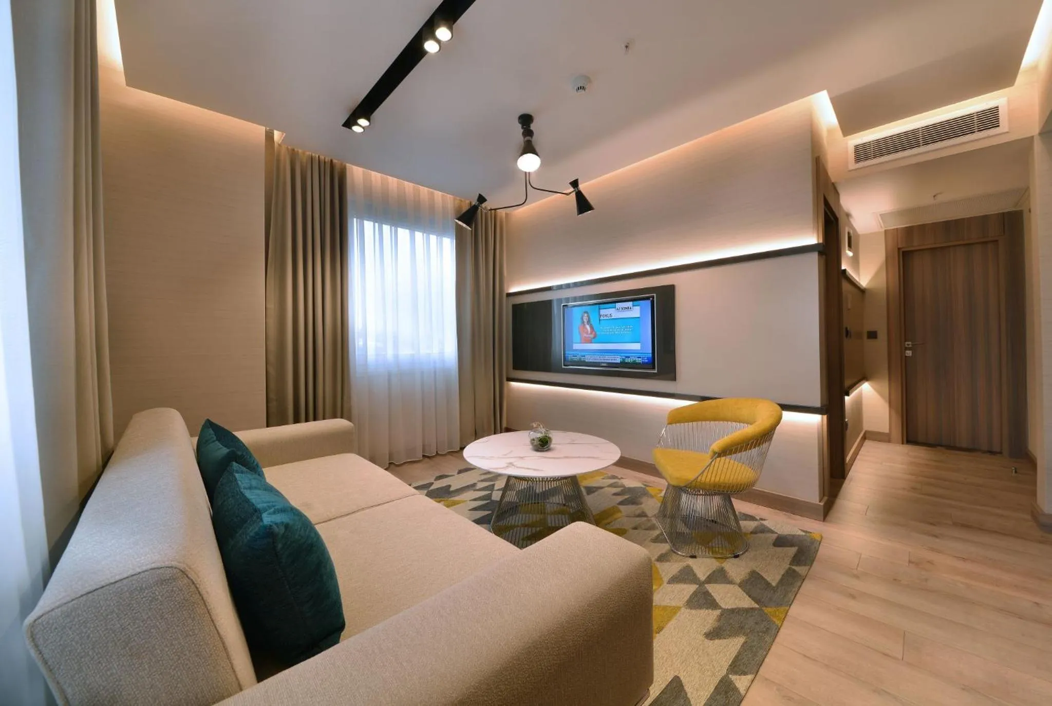 Living room in Nish Palace Exlusive Suites