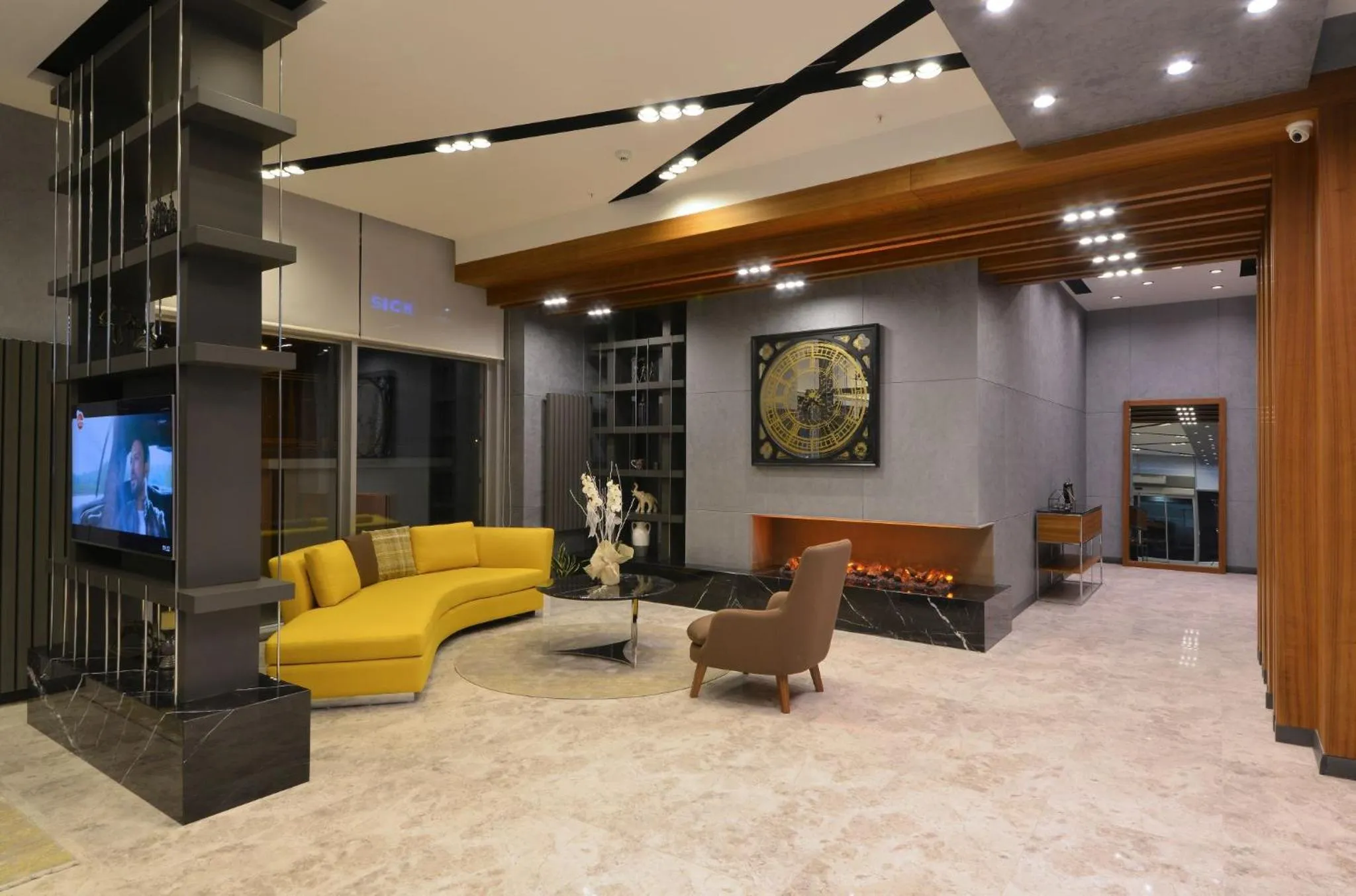 Seating area in Nish Palace Exlusive Suites