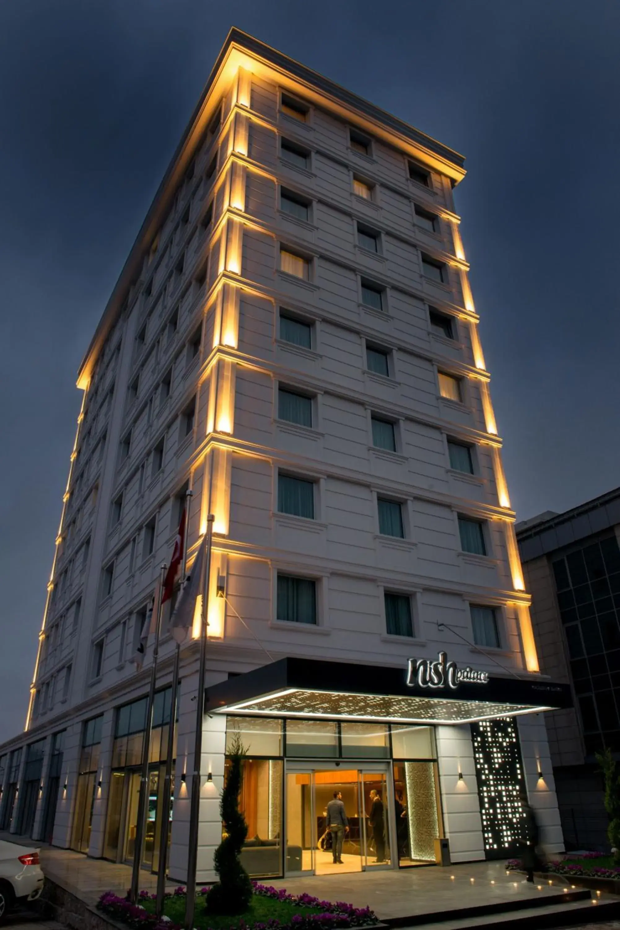 Property building in Nish Palace Exlusive Suites Property building in Nish Palace Exlusive Suites