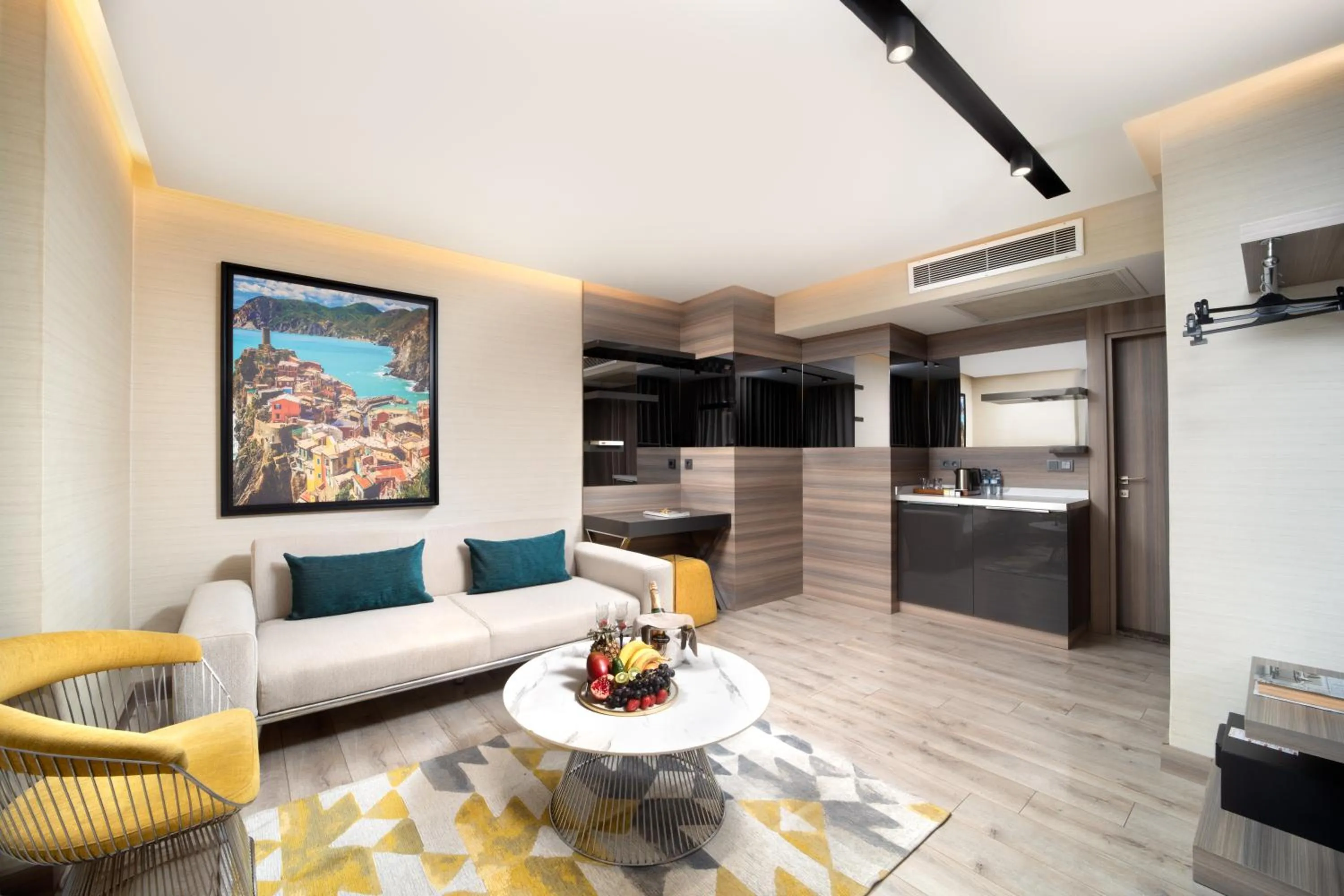 Living room in Nish Palace Exlusive Suites