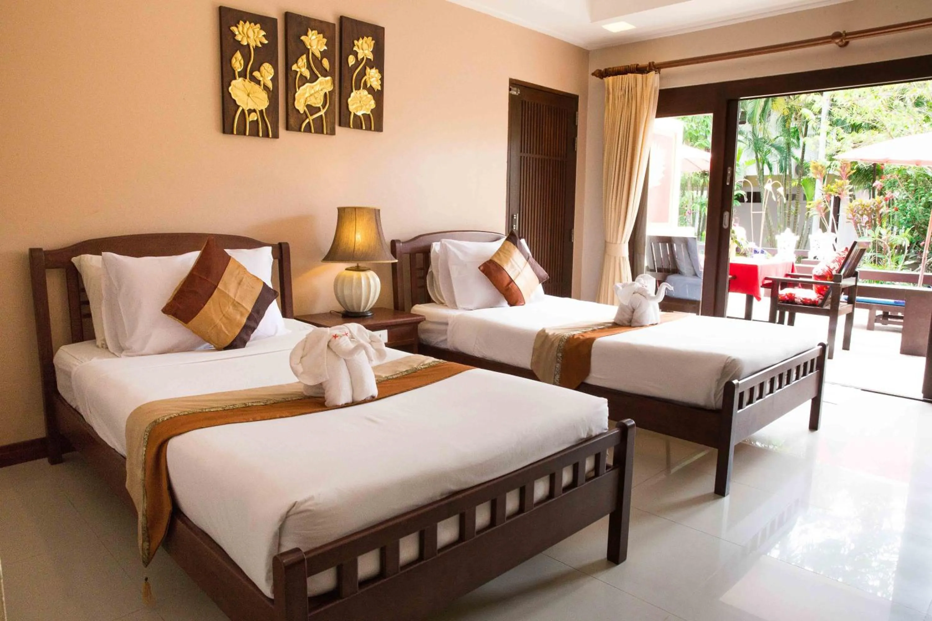 Bed in The Florist Resort