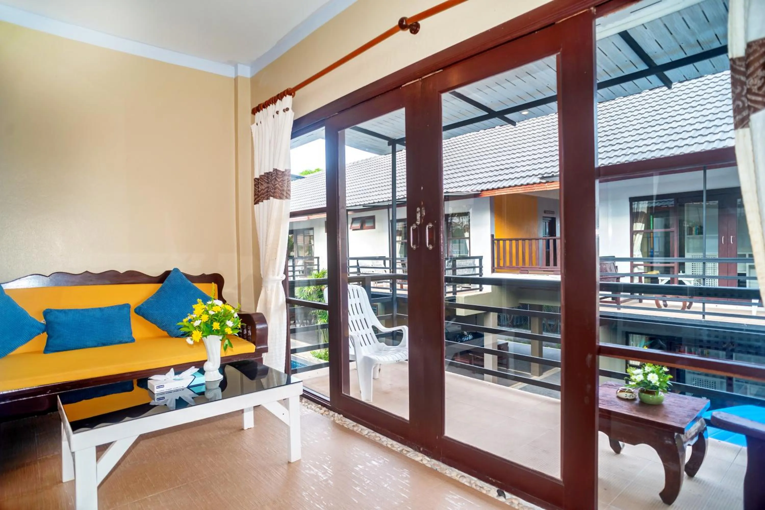 Seating area in The Florist Resort