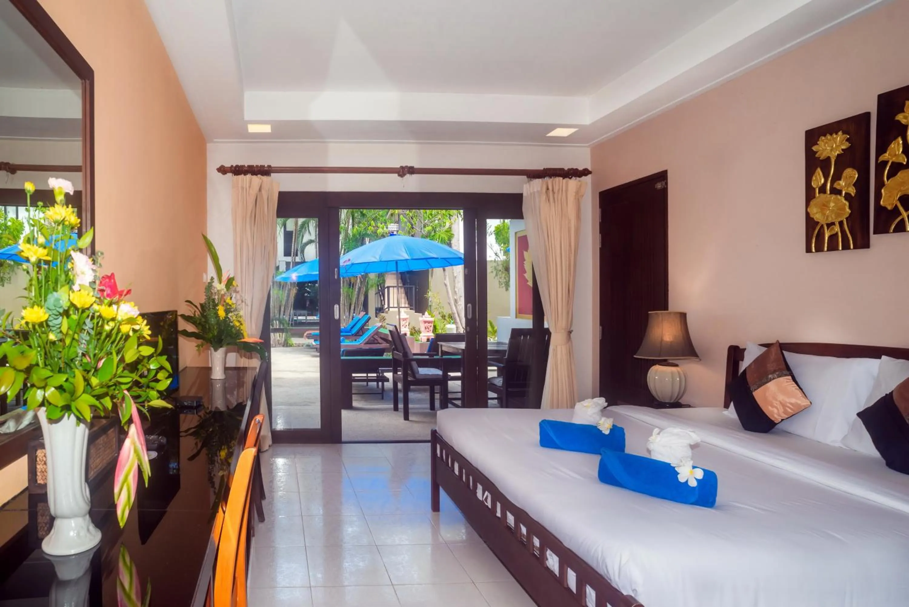 Bed in The Florist Resort