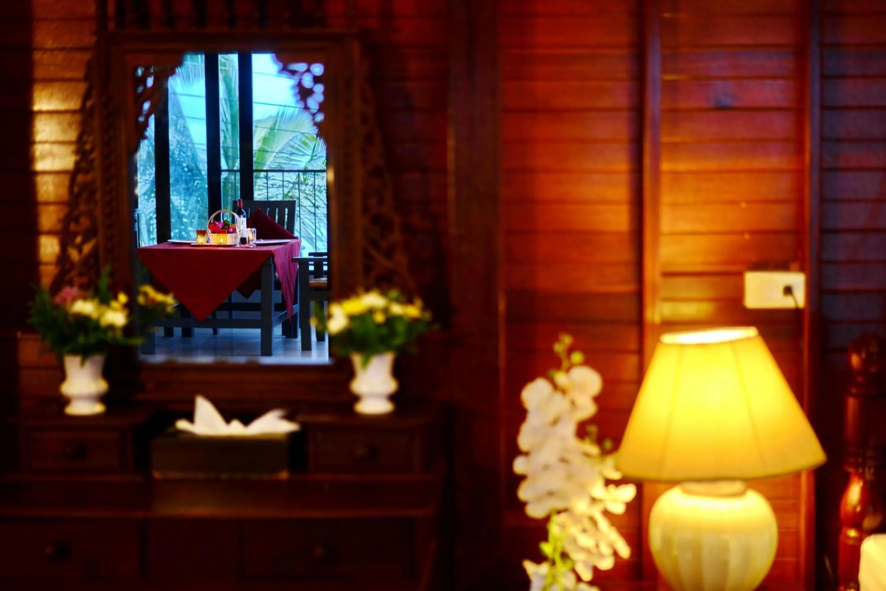 Seating area in The Florist Resort